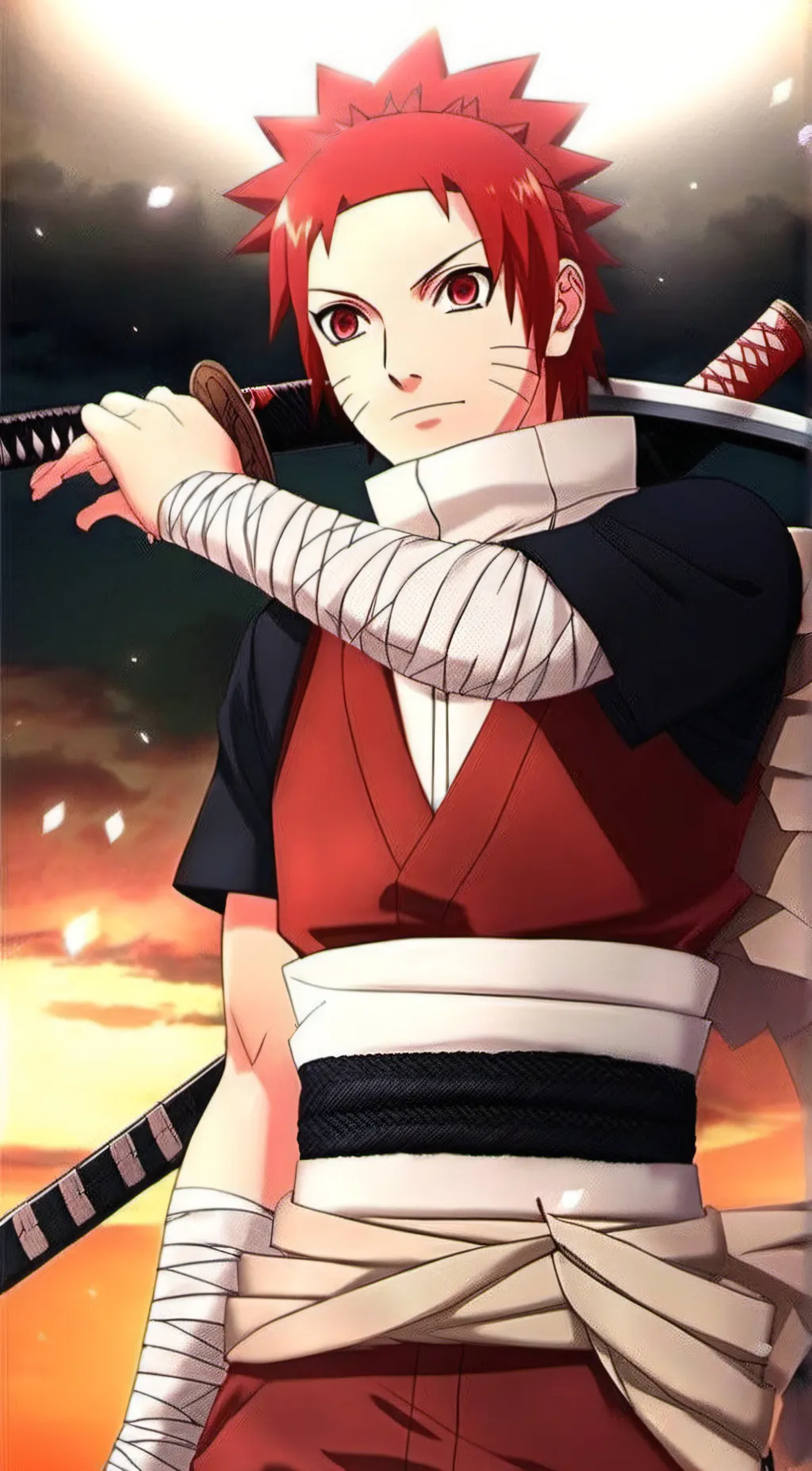 ai character: naruto background