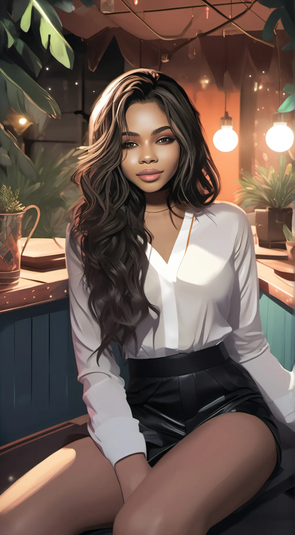 ai character: Annabelle  background