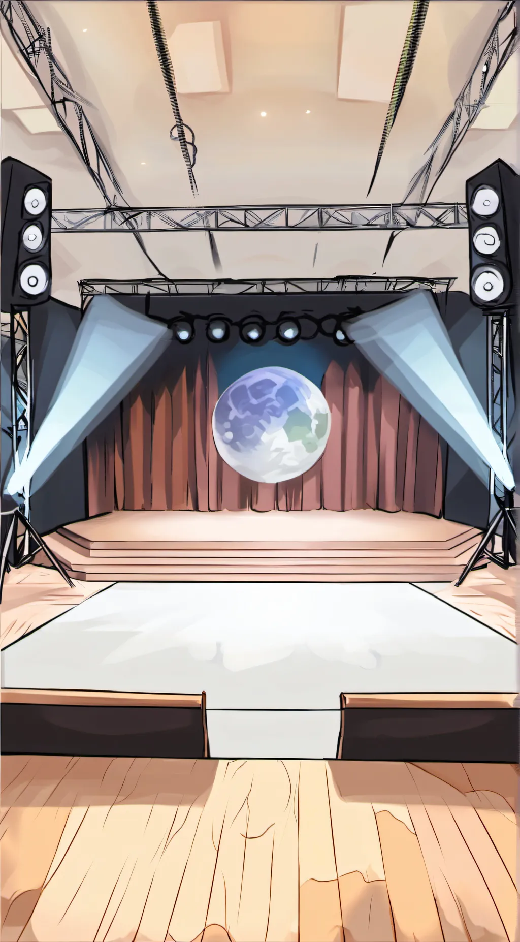 ai character: Fnaf2 background