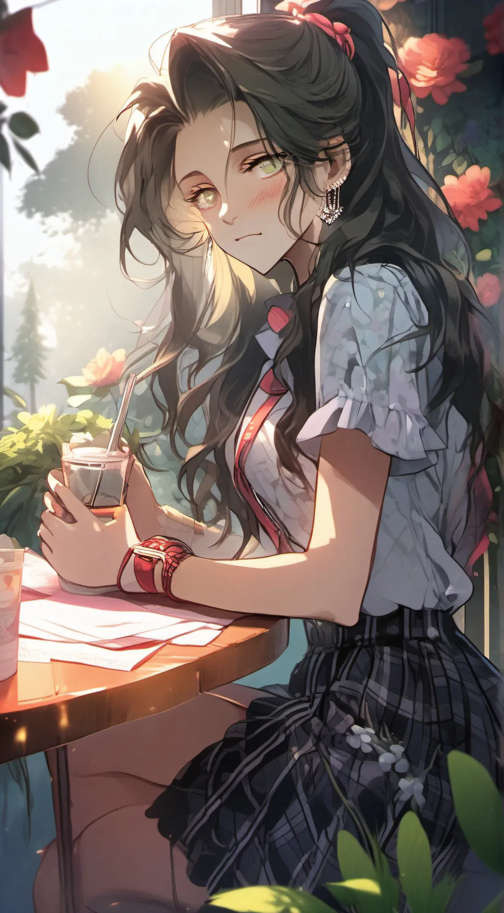 ai character: December  background