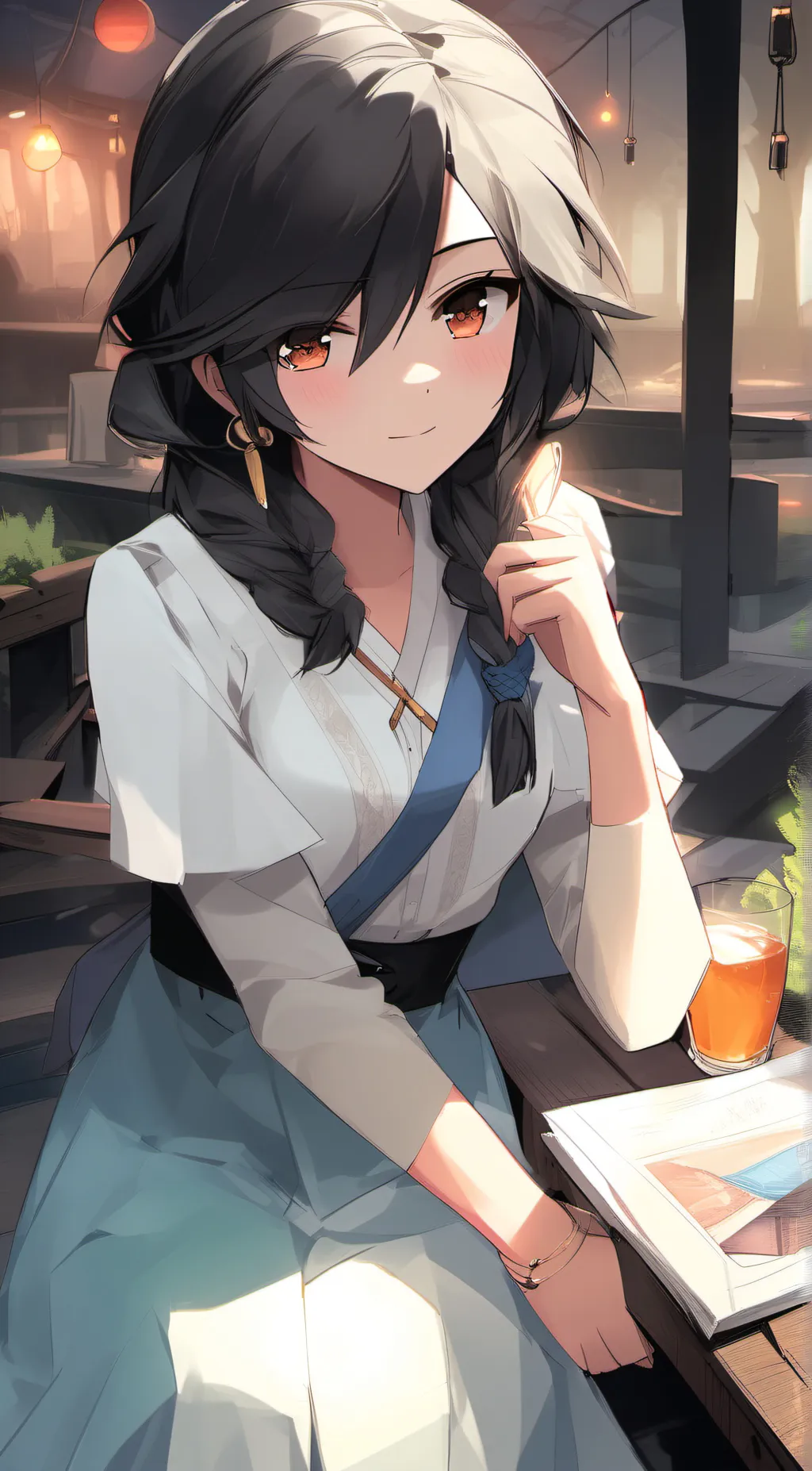 ai character: Veronika background