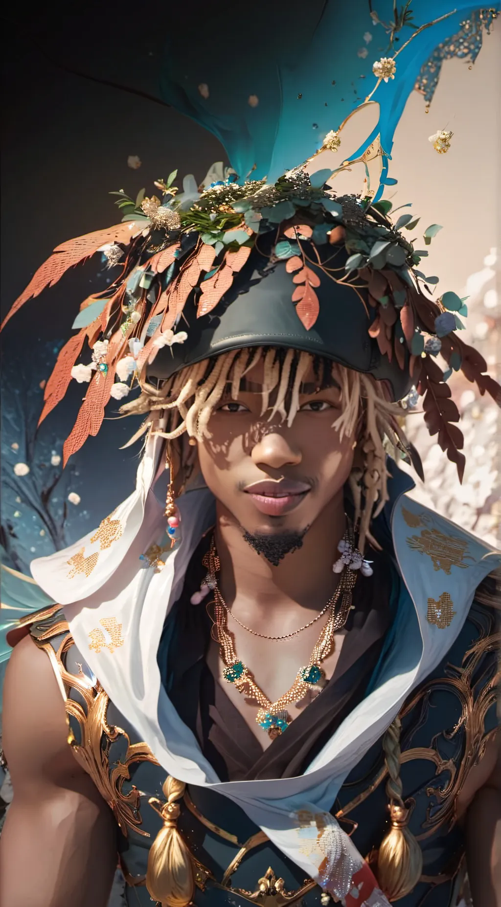 ai character: Damian  background