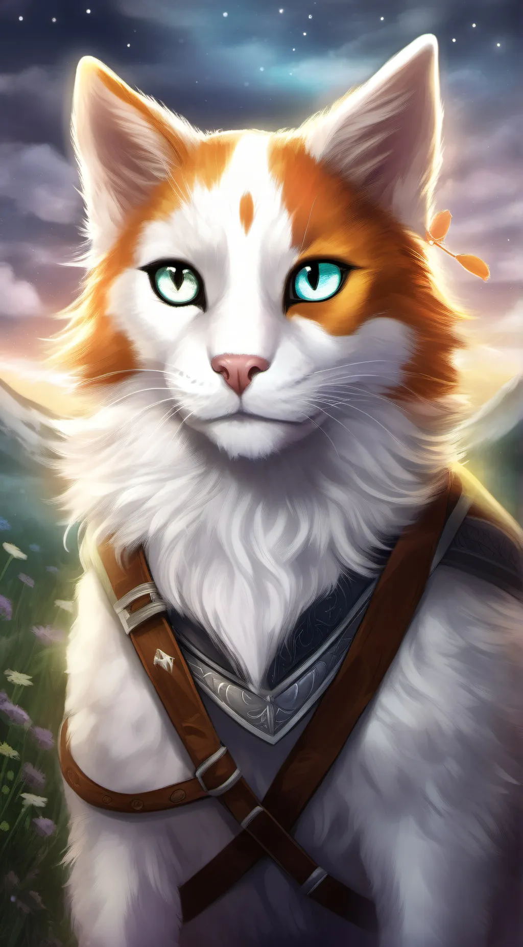 ai character: Brightheart  background