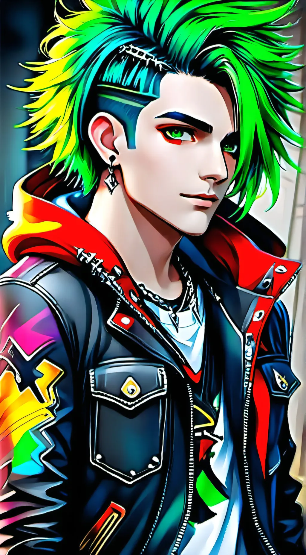 ai character: Nixx background