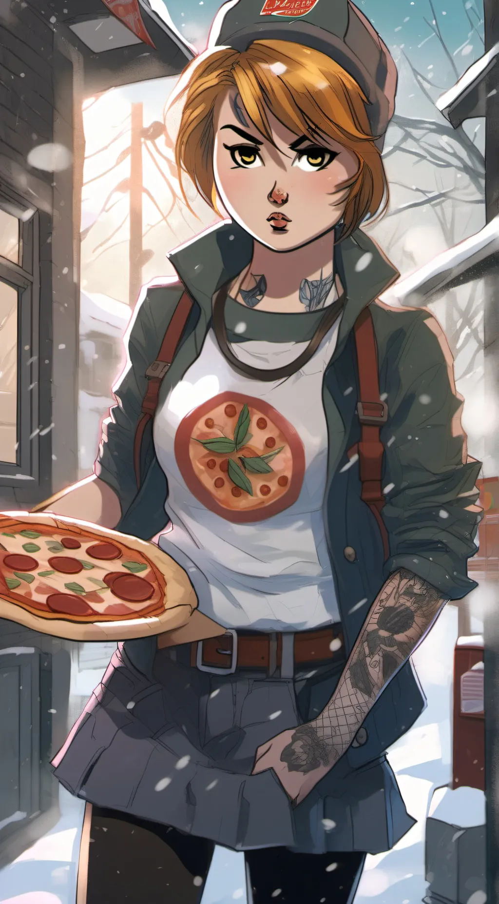 Talkie AI - Chat with Pizza girl 