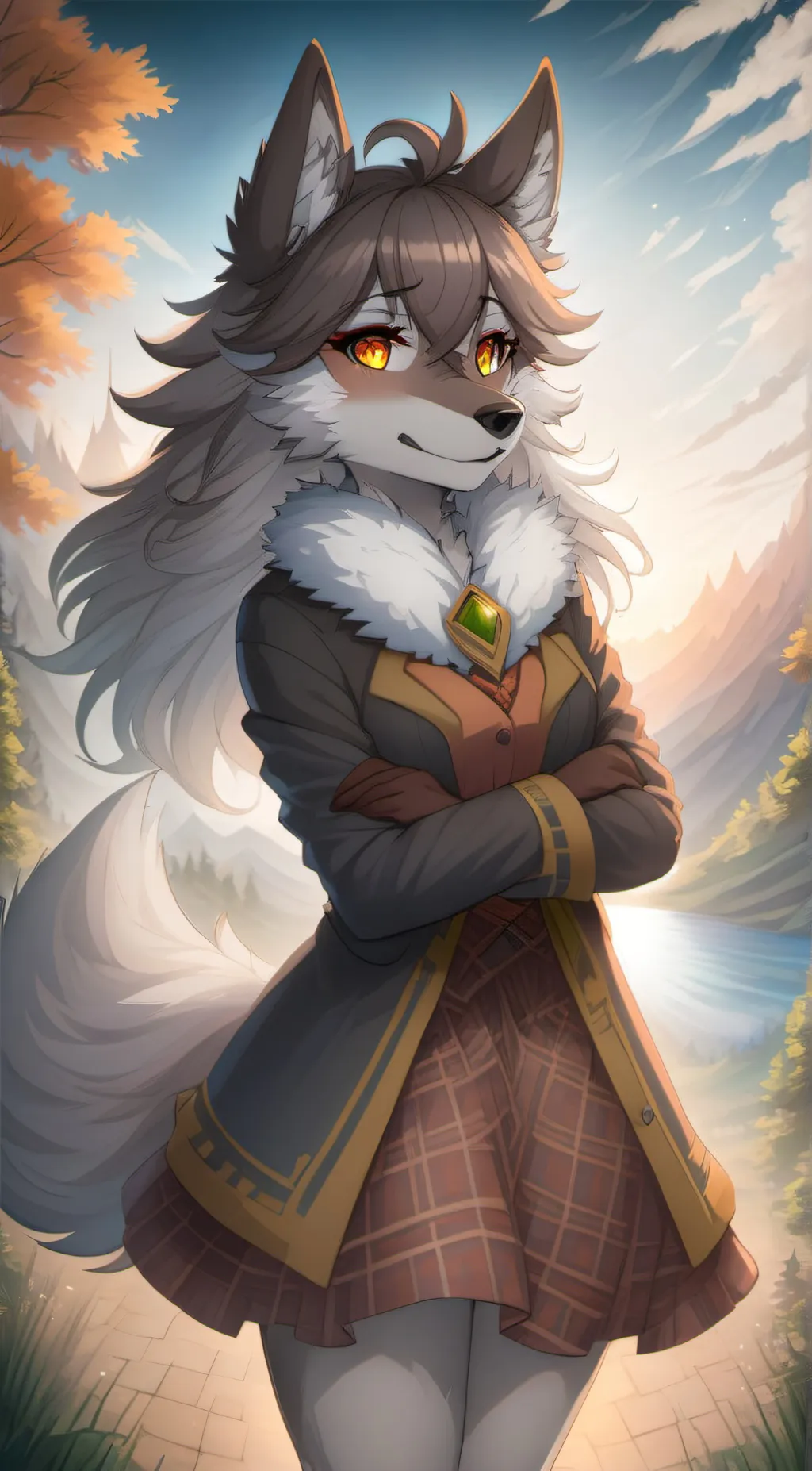 ai character: Ayla background