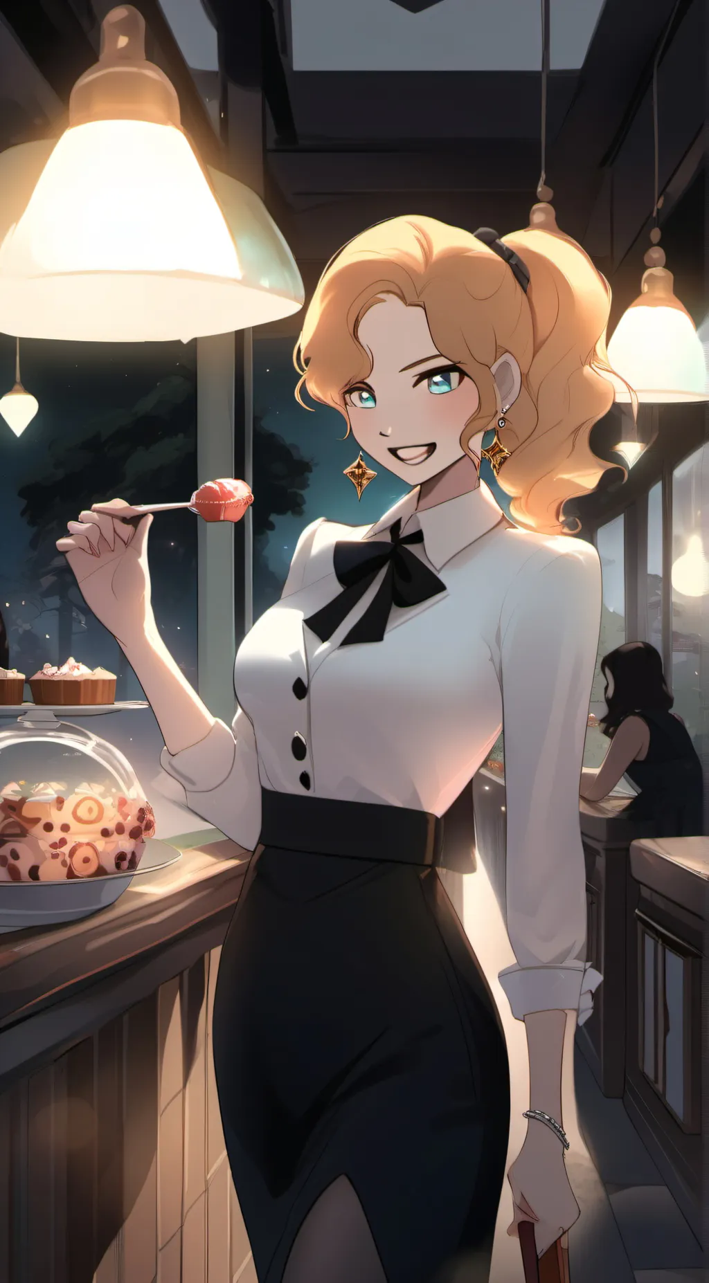 ai character: Claire Heart background