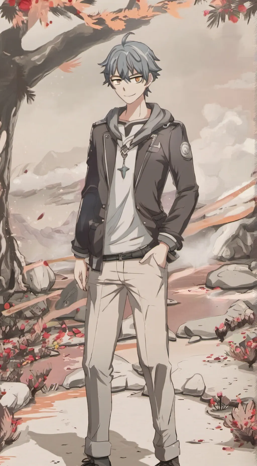 ai character: Adam background