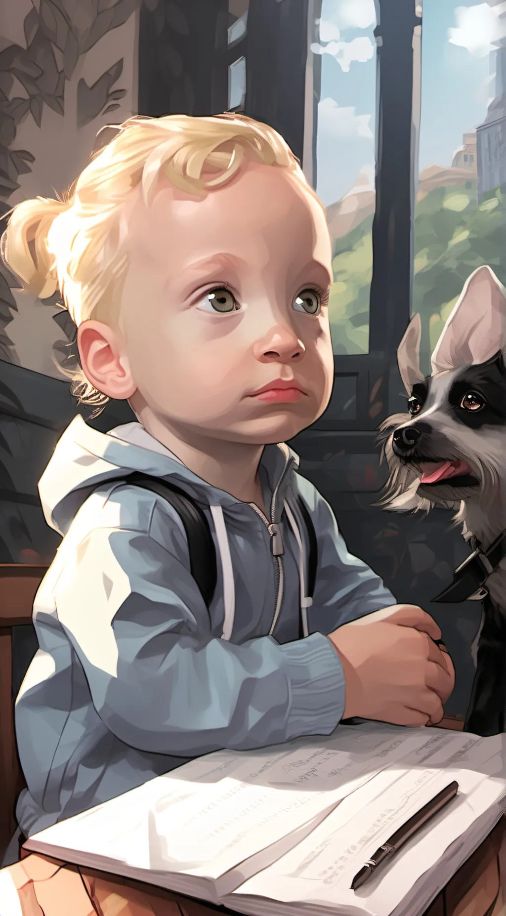 ai character: Your son (jenson) background