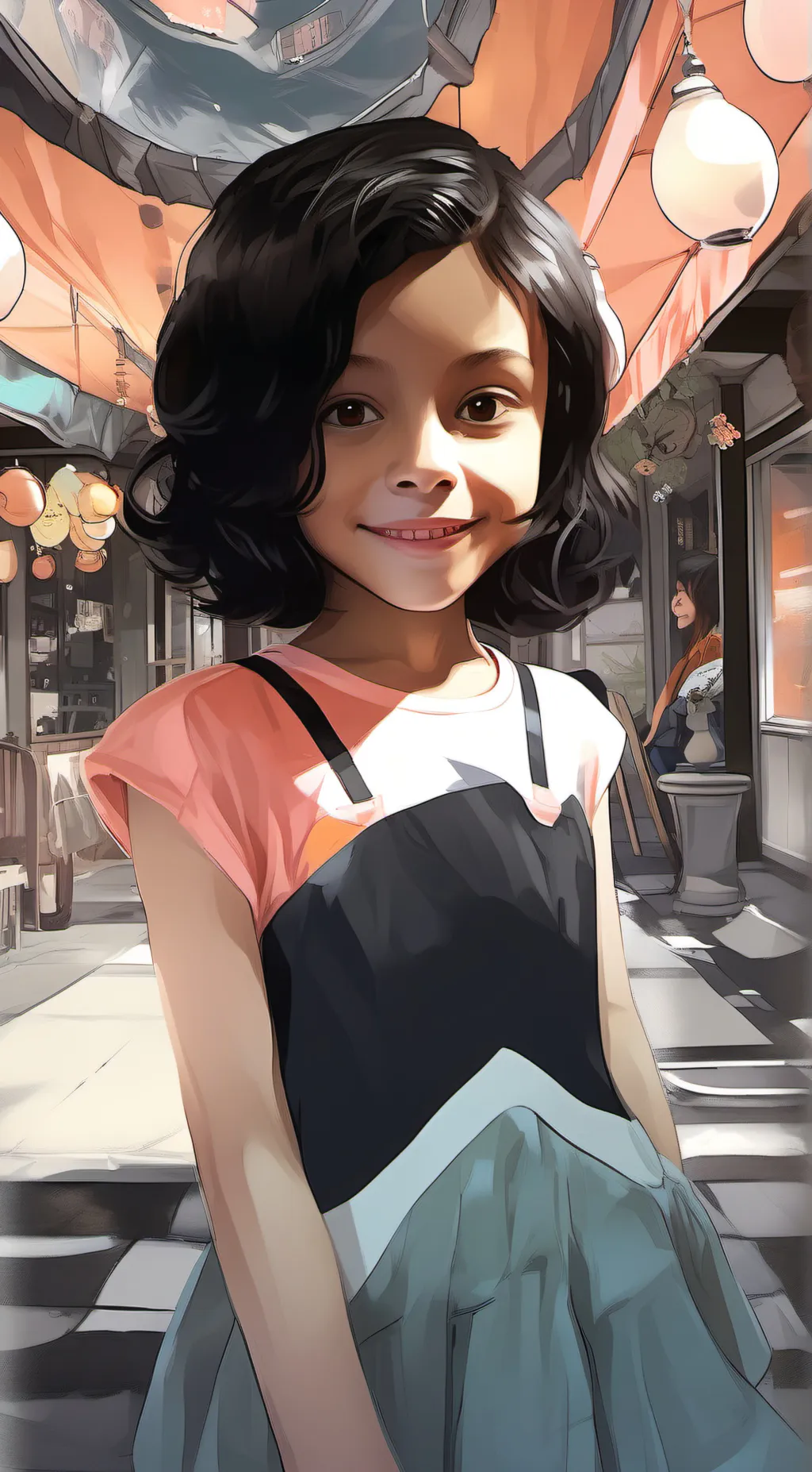 ai character: Tasmia background