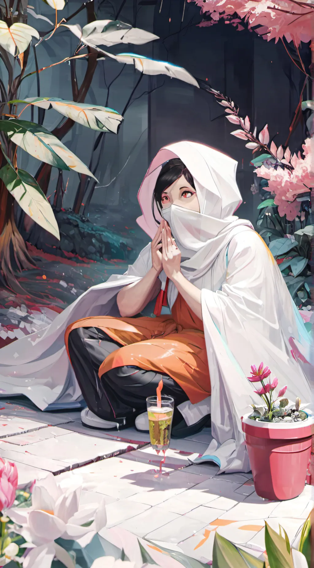 ai character: yig background