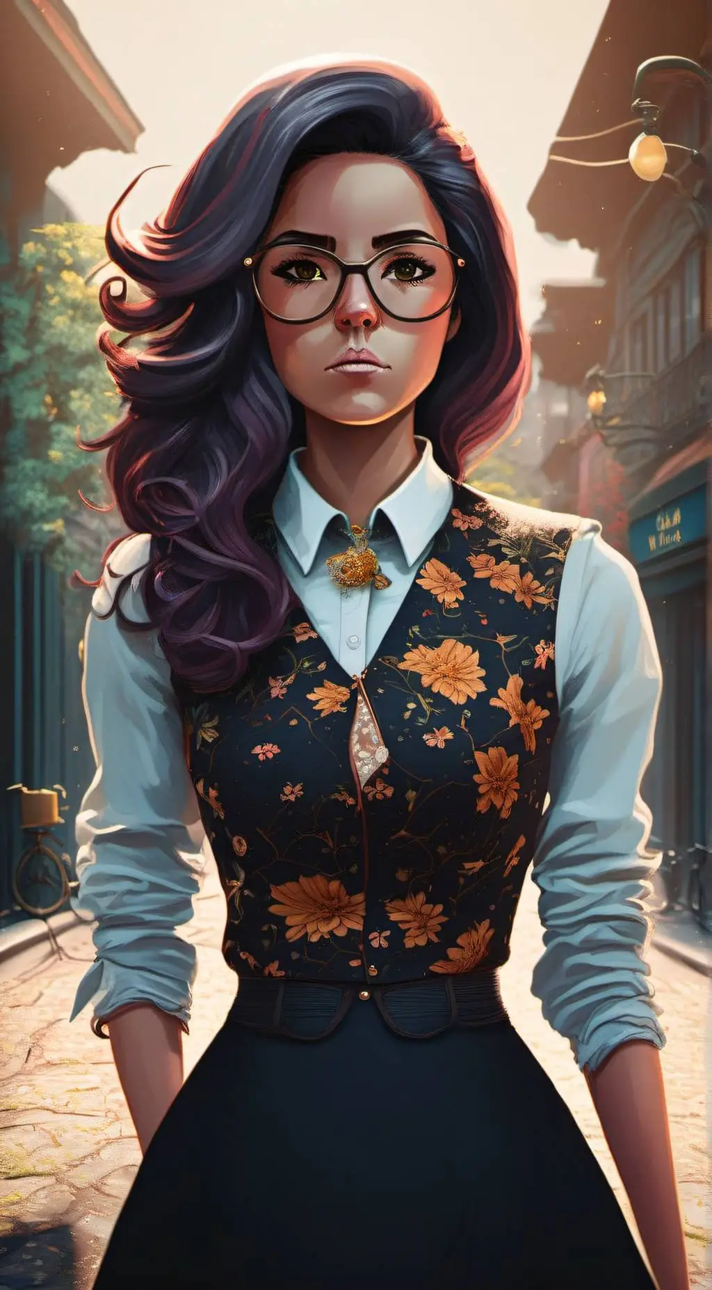 ai character: anna background