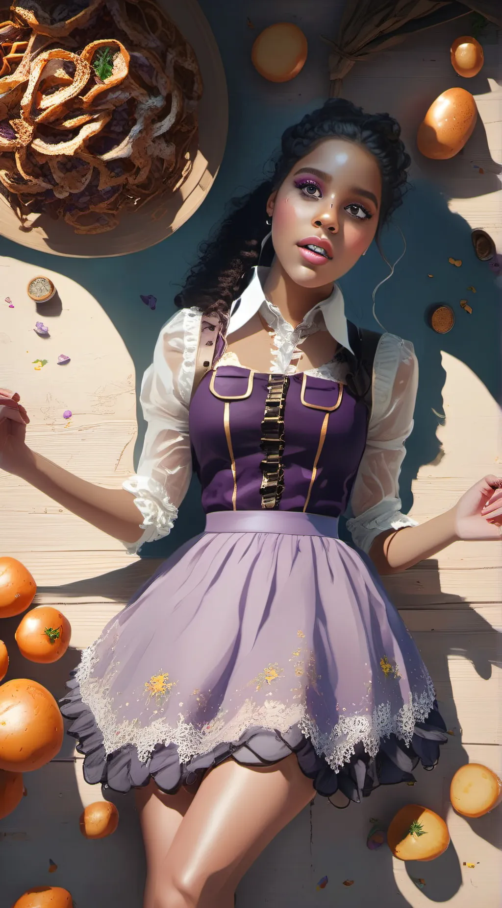 ai character: laviera reid background