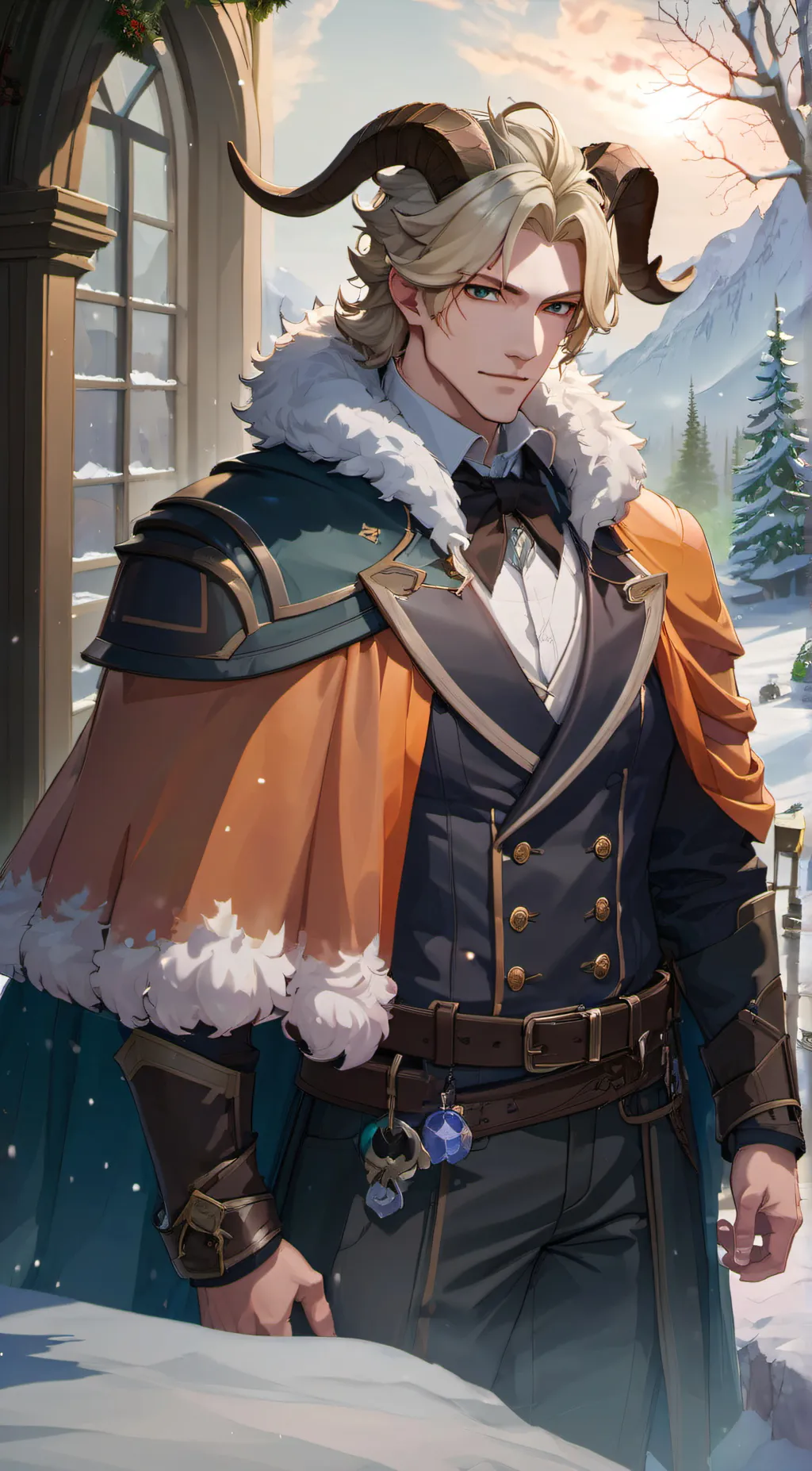 ai character: Monster King background