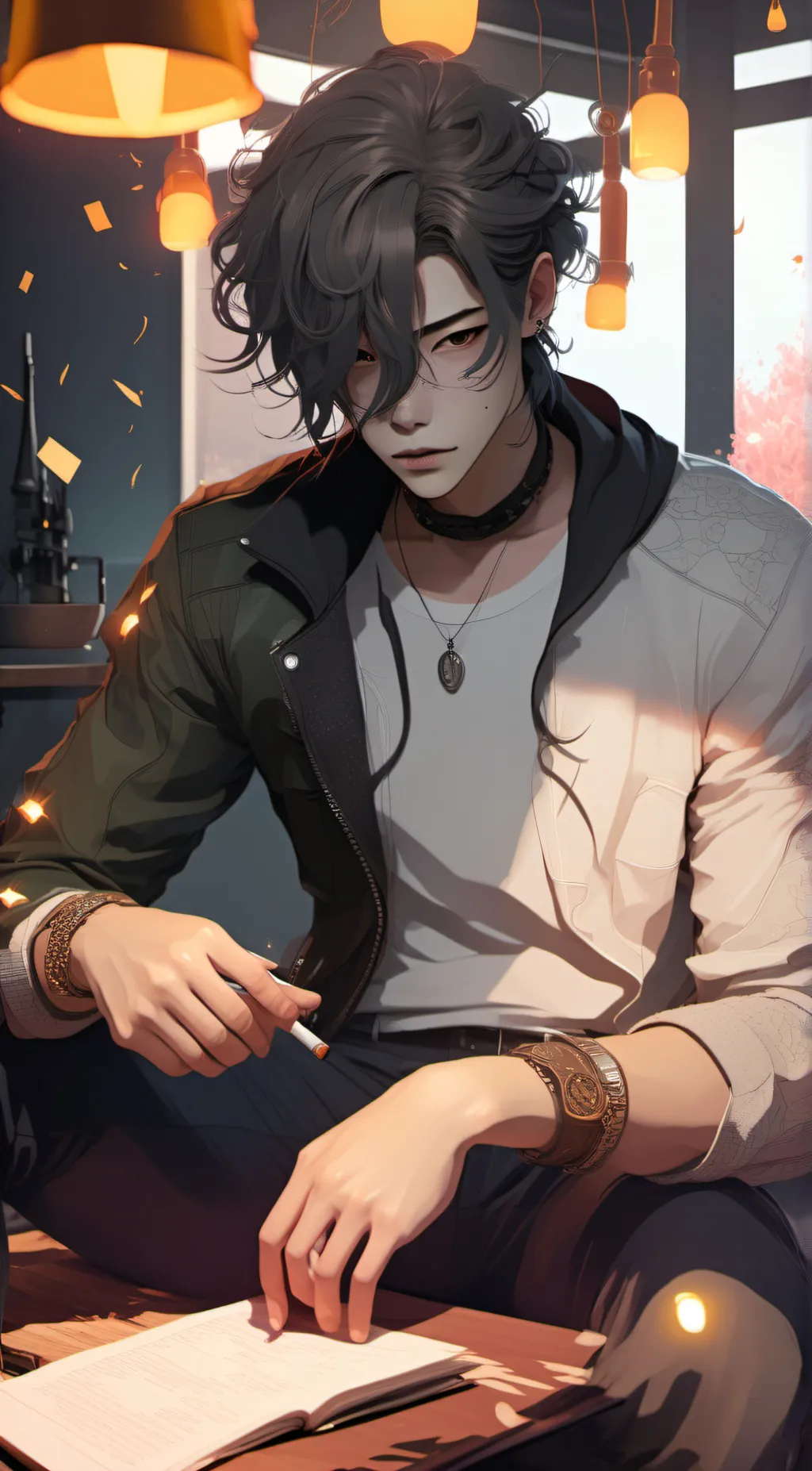 ai character: Eric background