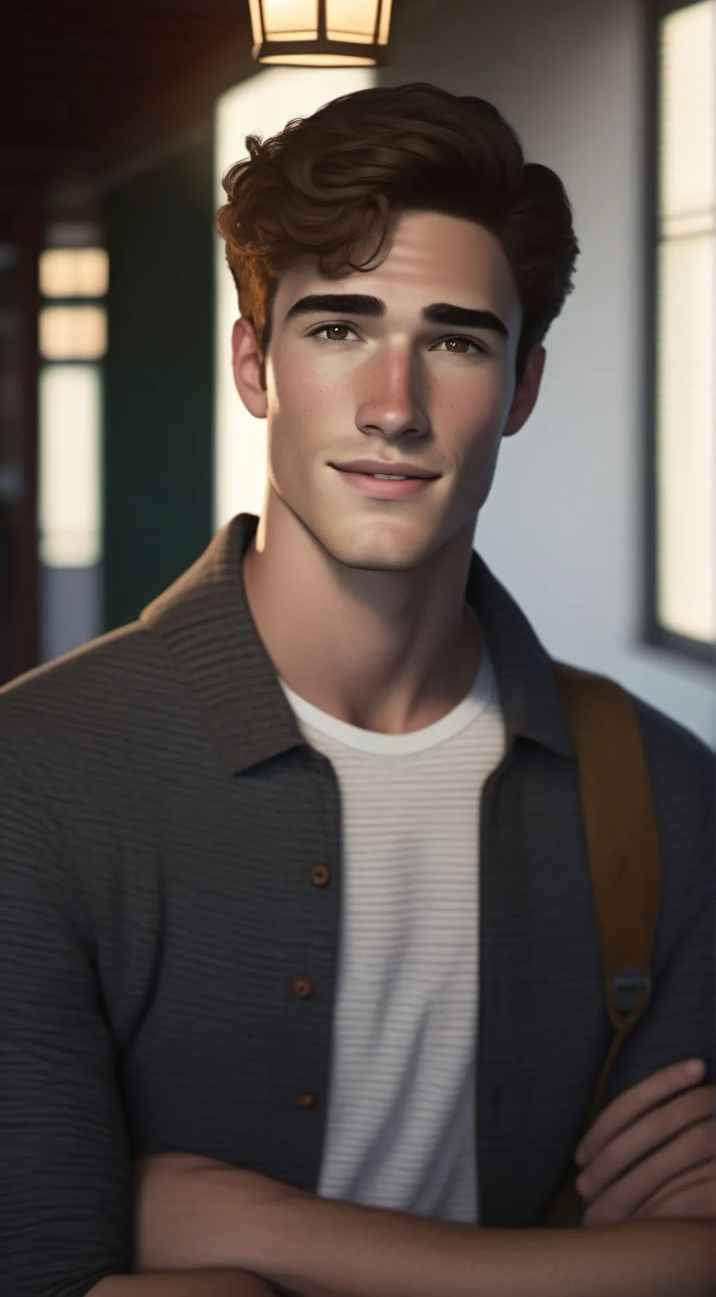 ai character: Emmett Forrest background