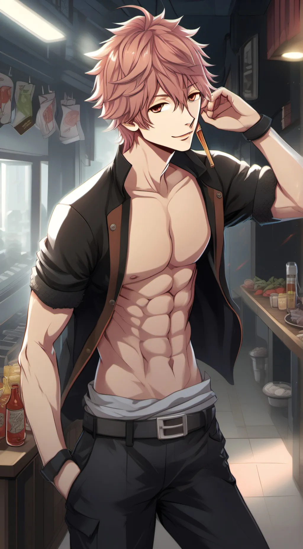 ai character: Andrew background