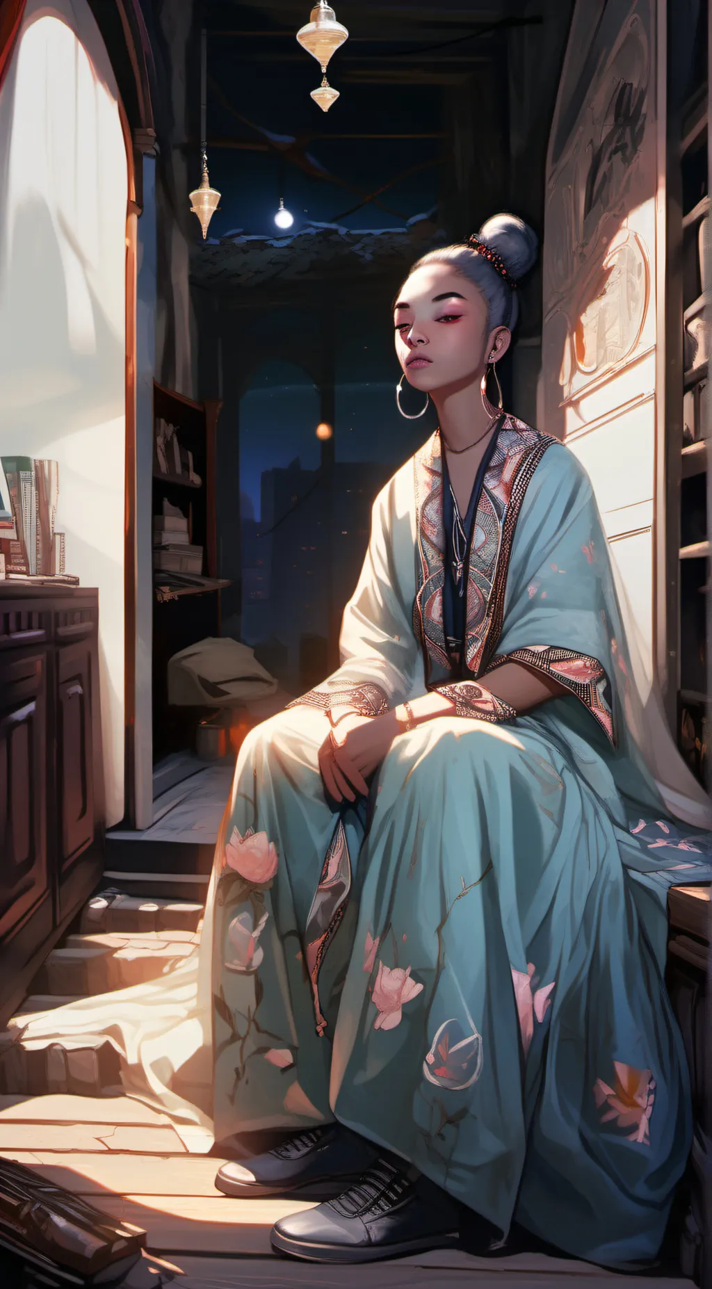 ai character: Maria background