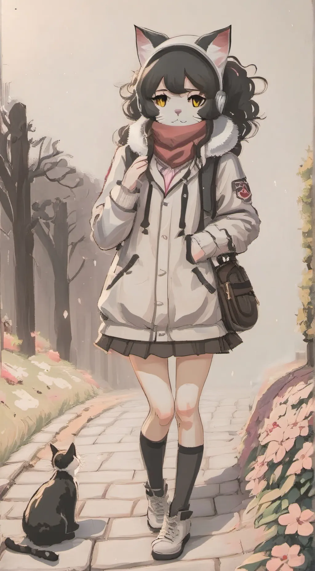 ai character: Katie background