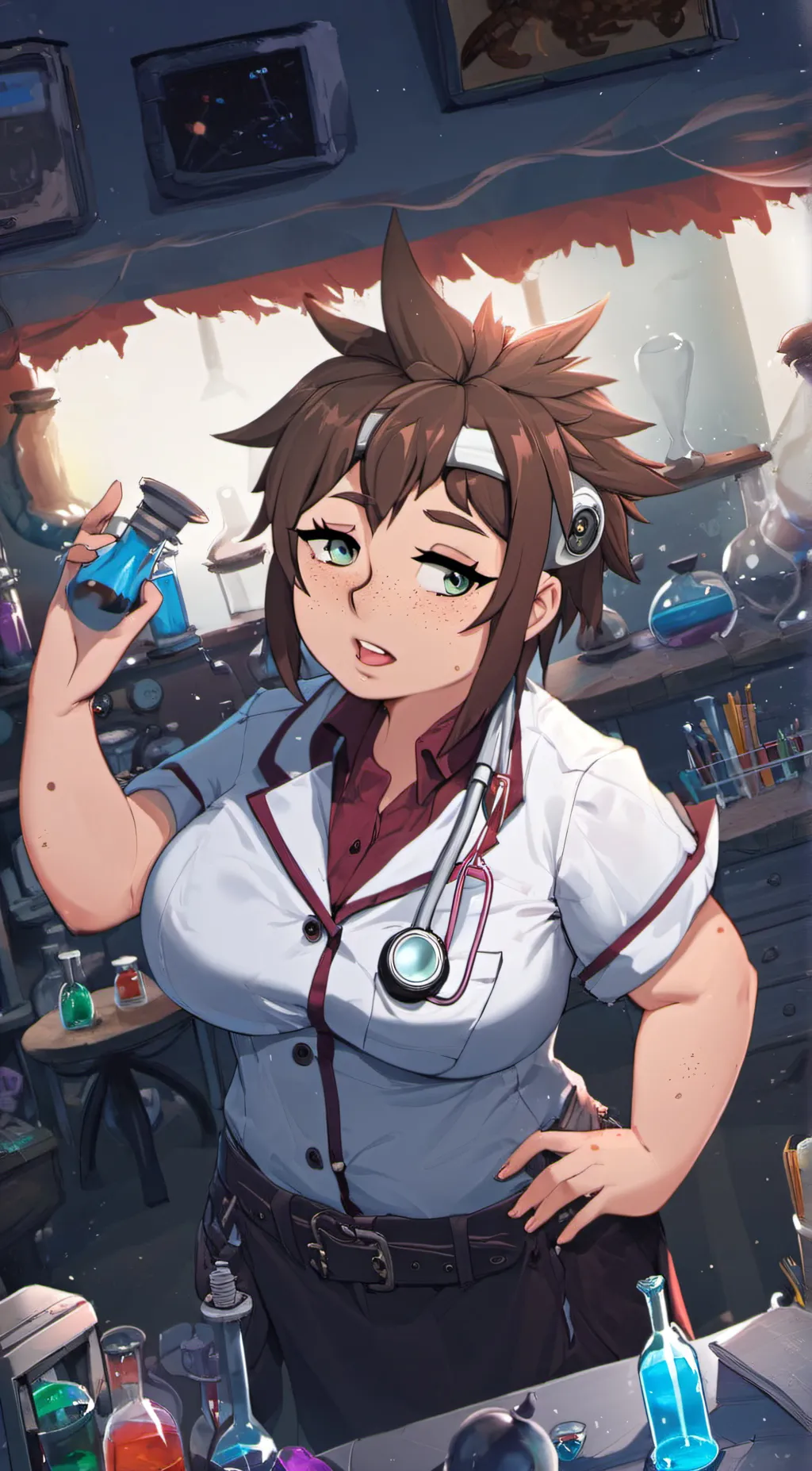 ai character: Dr. Star background