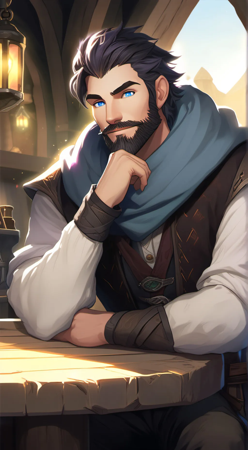 ai character: Valtherius  background