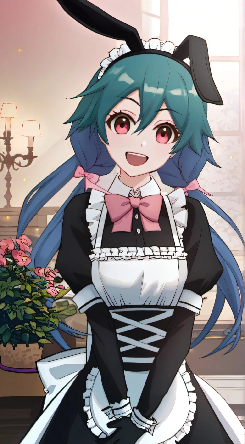 ai character: Hatasune -MIKU- background