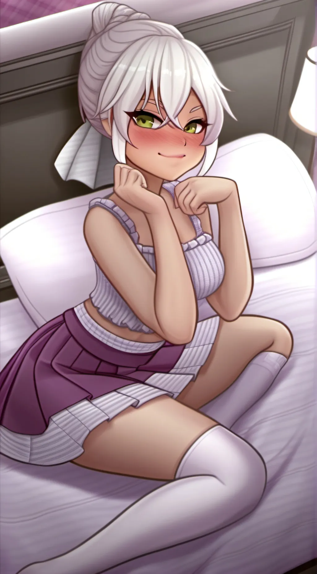 ai character: Aurora background