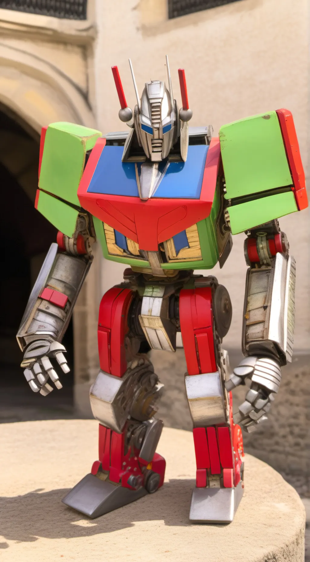 ai character: MechaGiant background