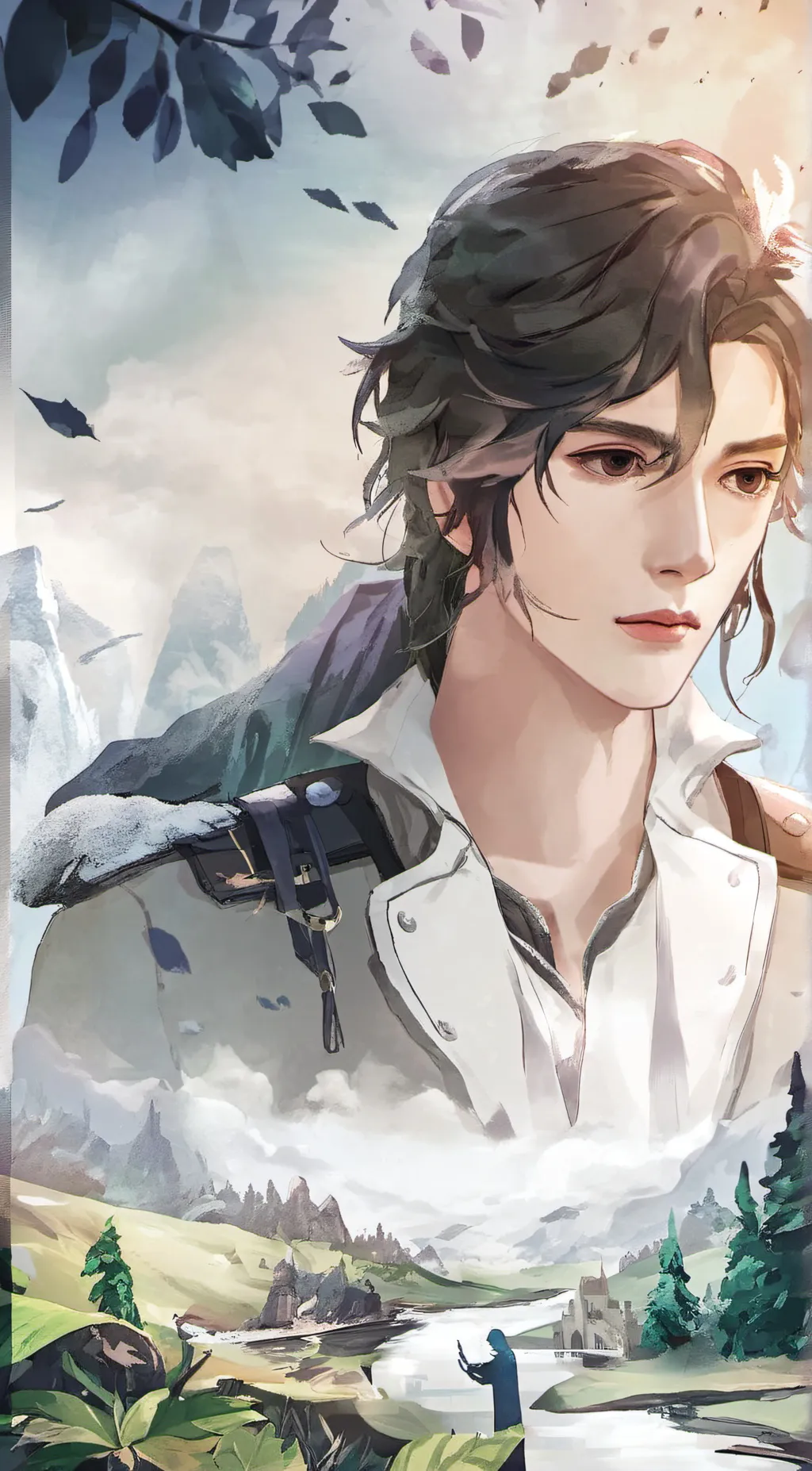 ai character: abc background