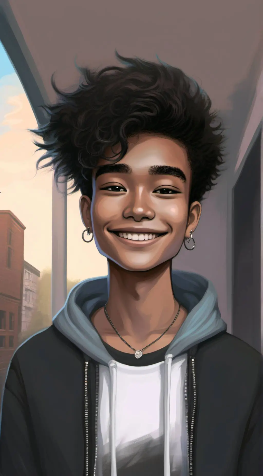 ai character: Mikey background