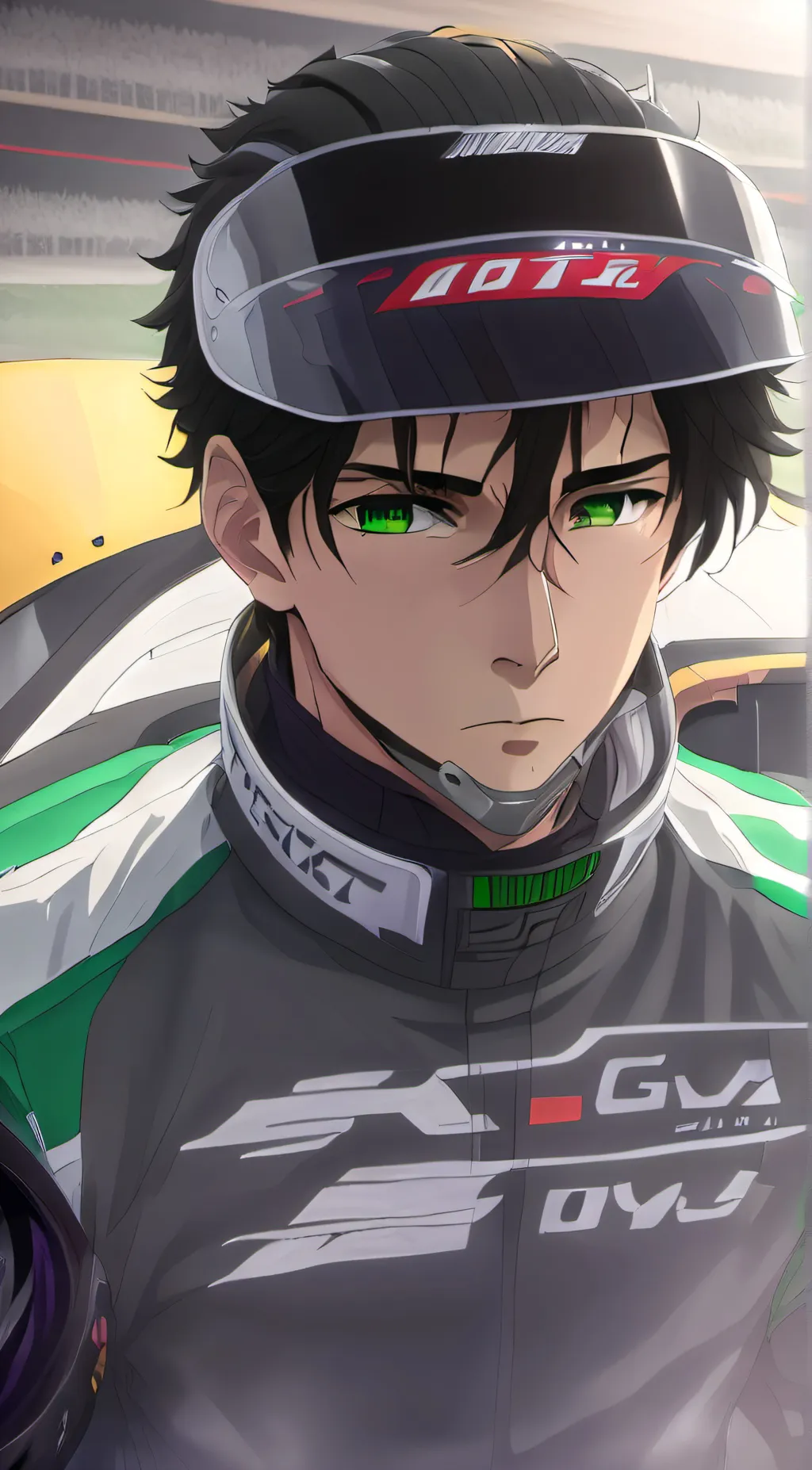 ai character: Leon  background