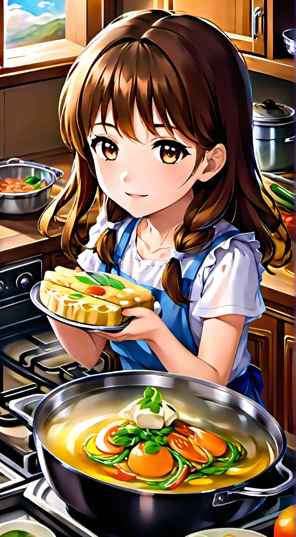 ai character: Rose  background