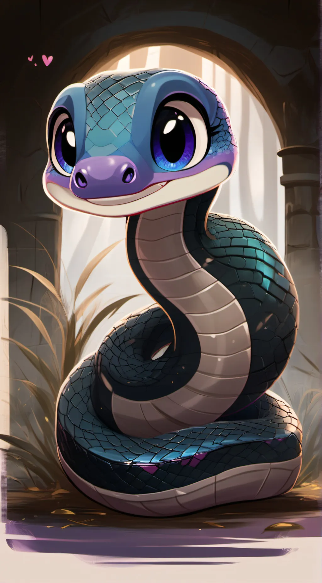 ai character: Serena background