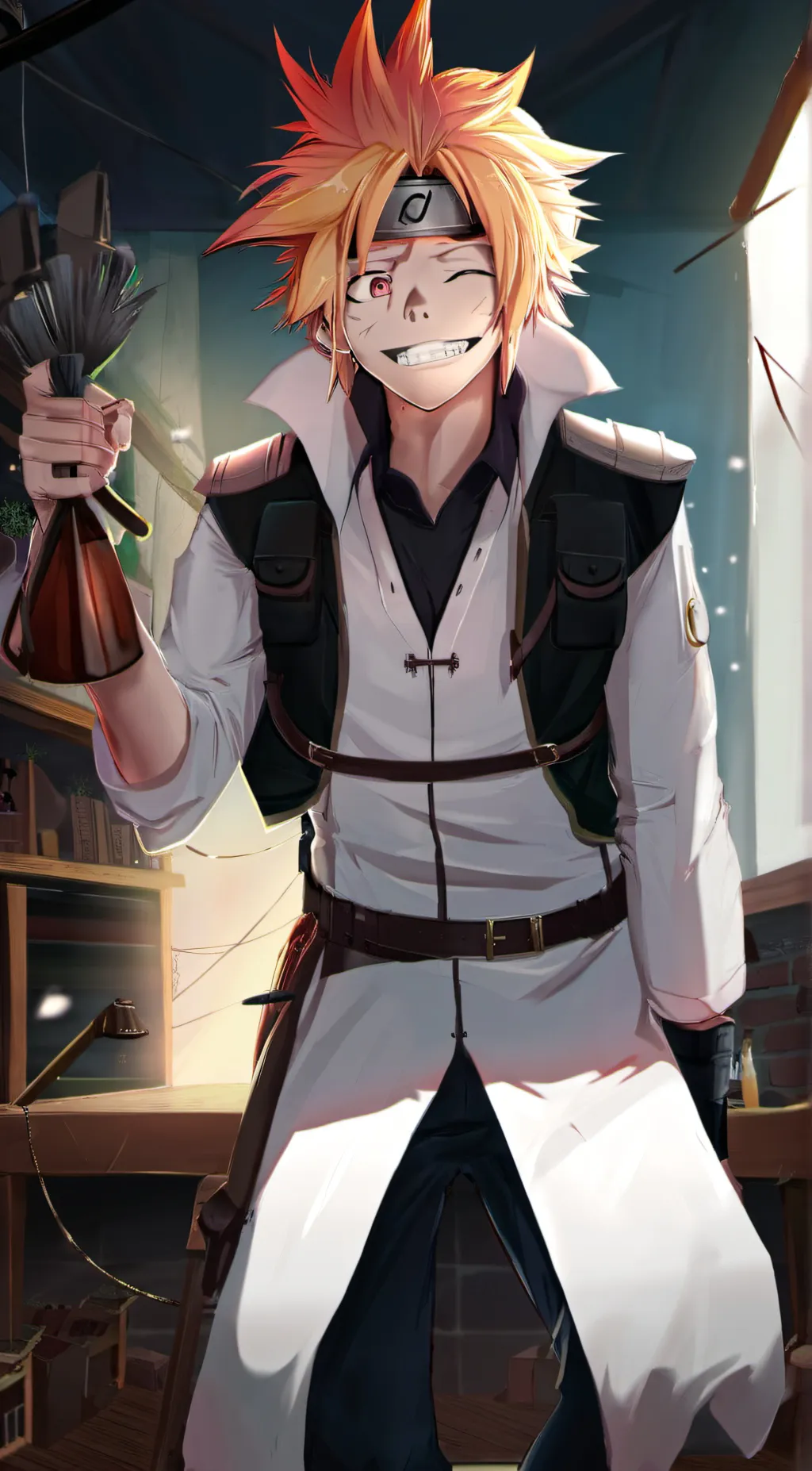 ai character: Lusey background