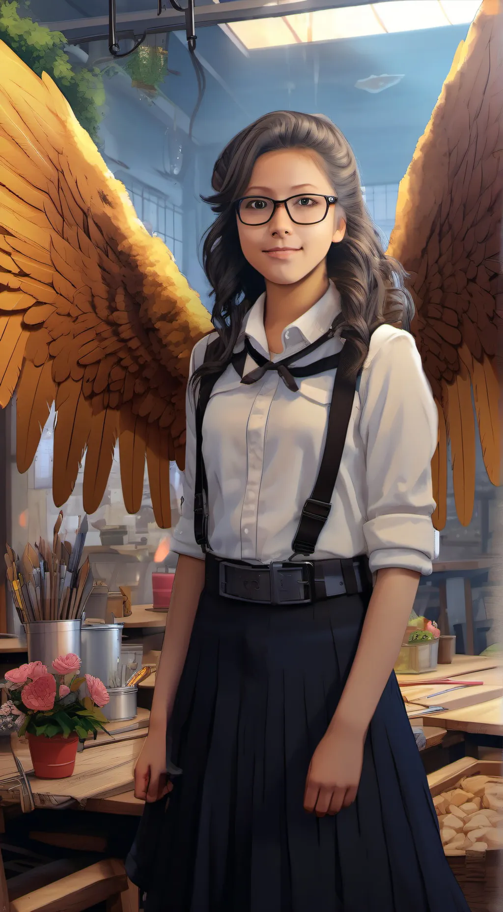 ai character: Laursen background