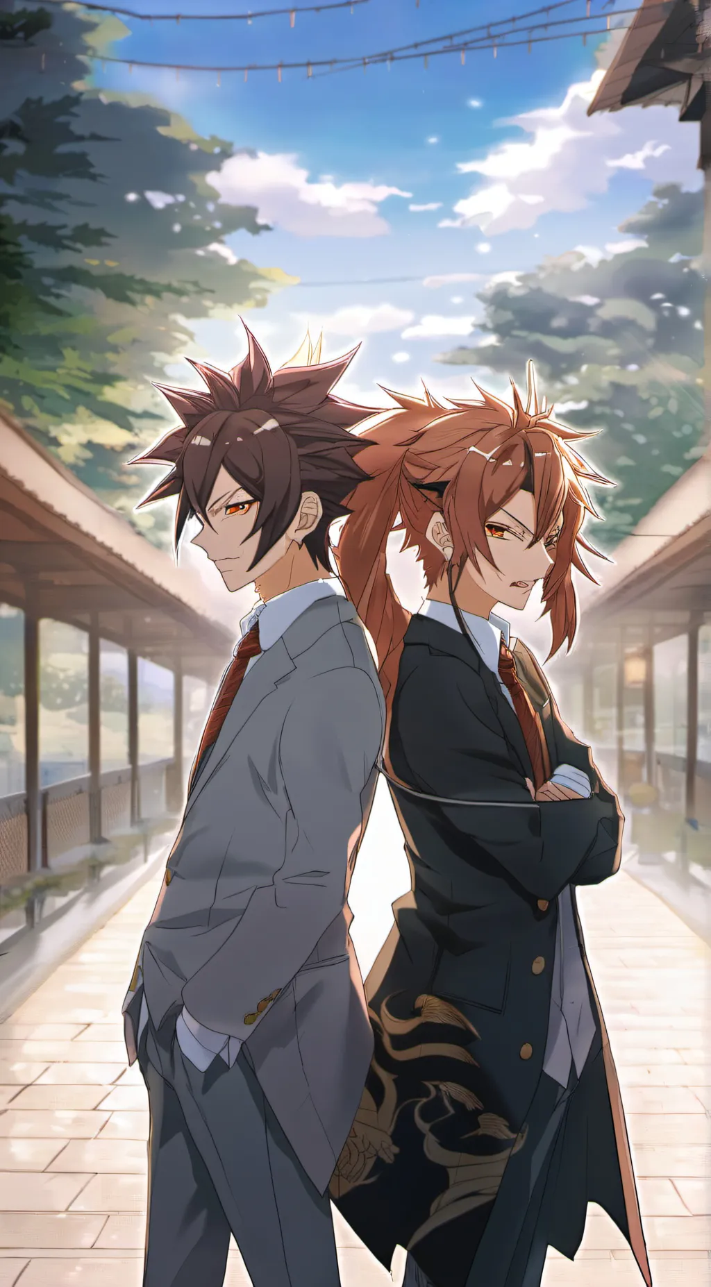 ai character: Tsugikuni Twins  background