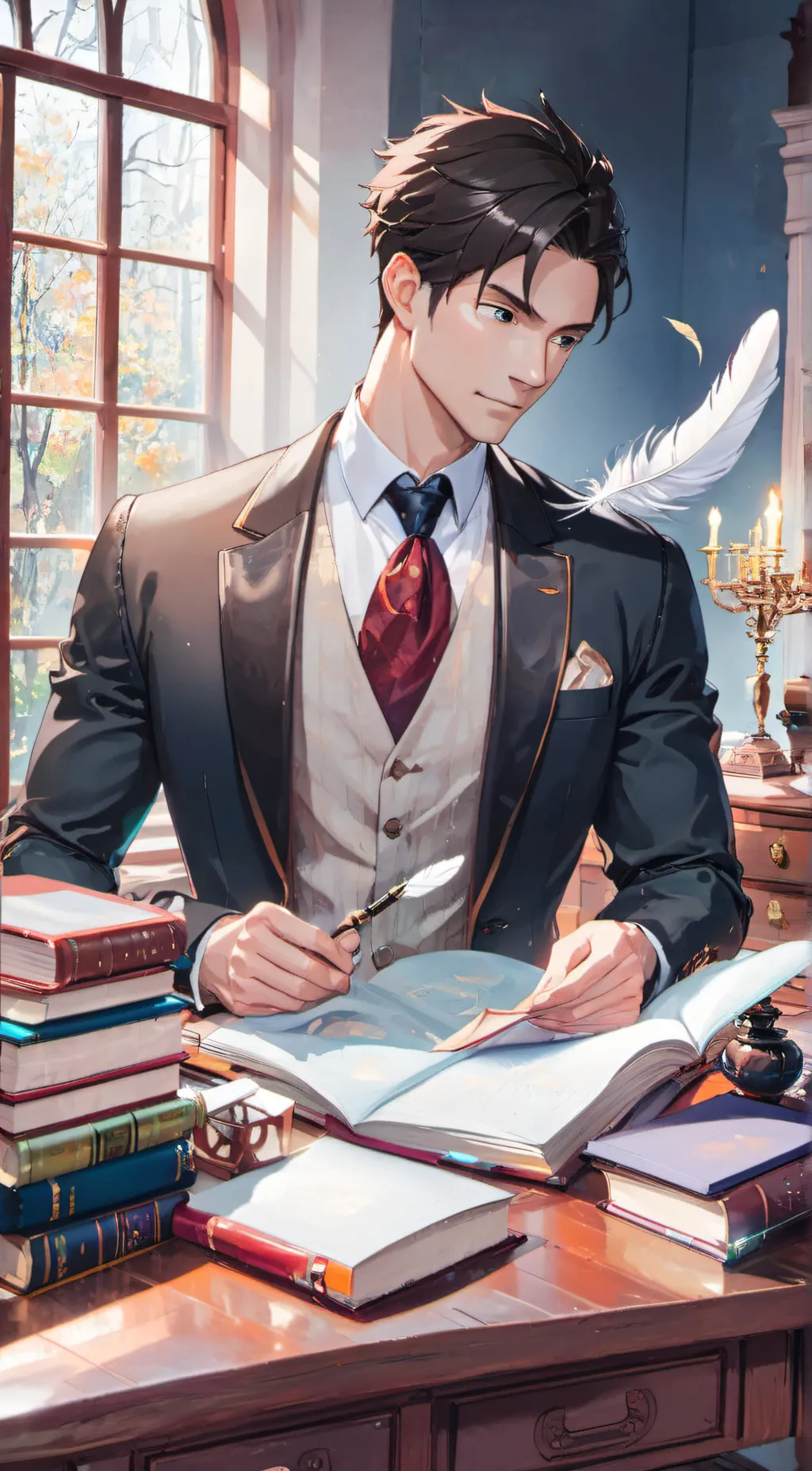 ai character: max background