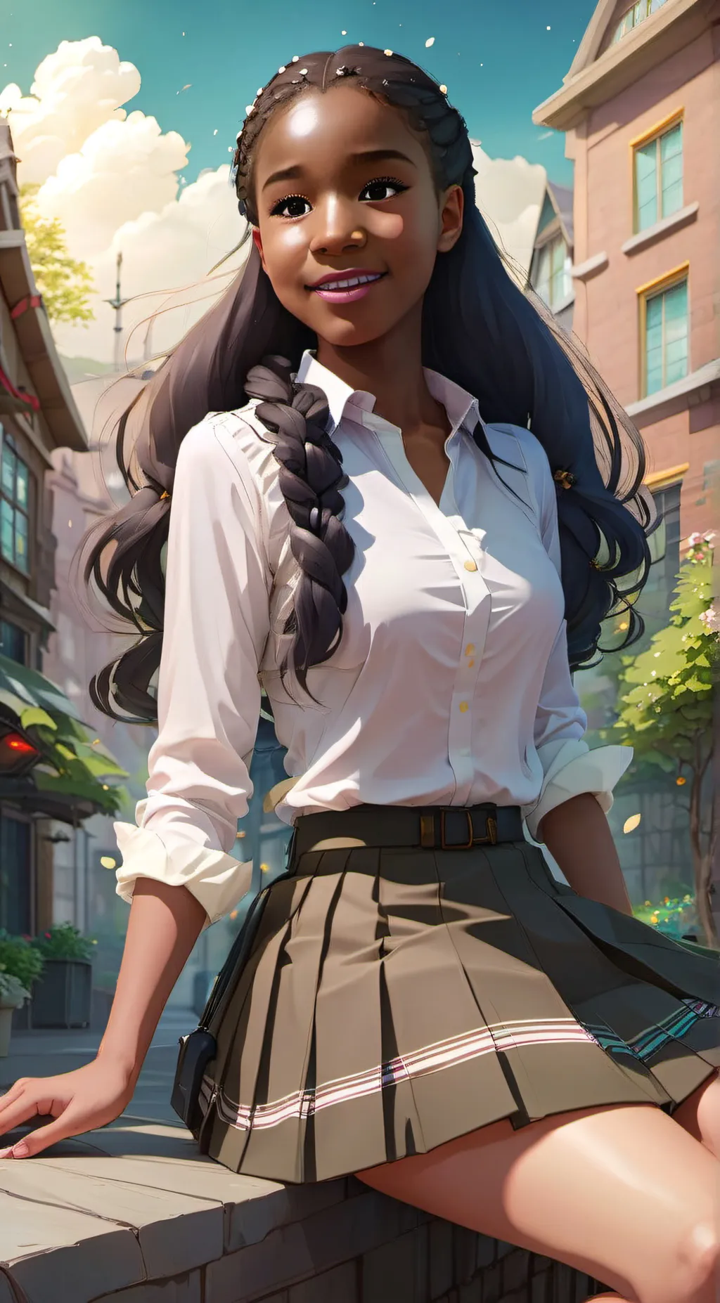 ai character: Claire background