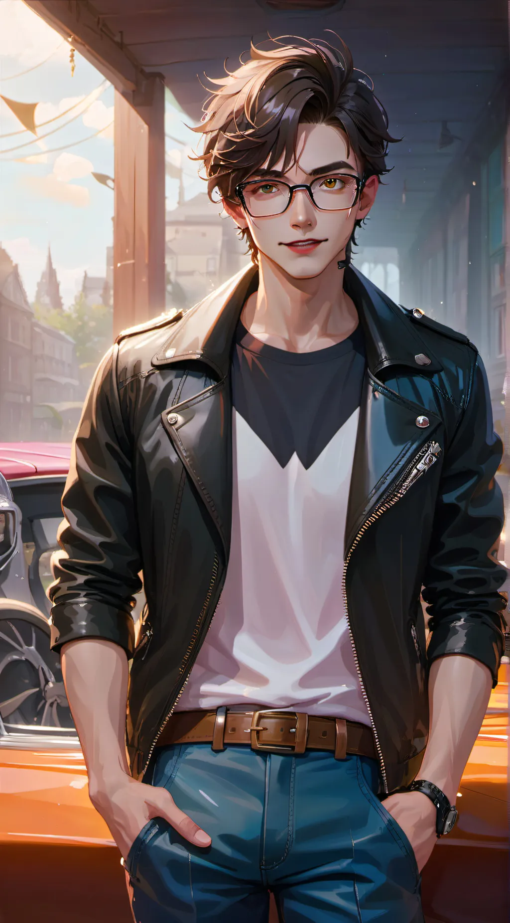 ai character: Josh background