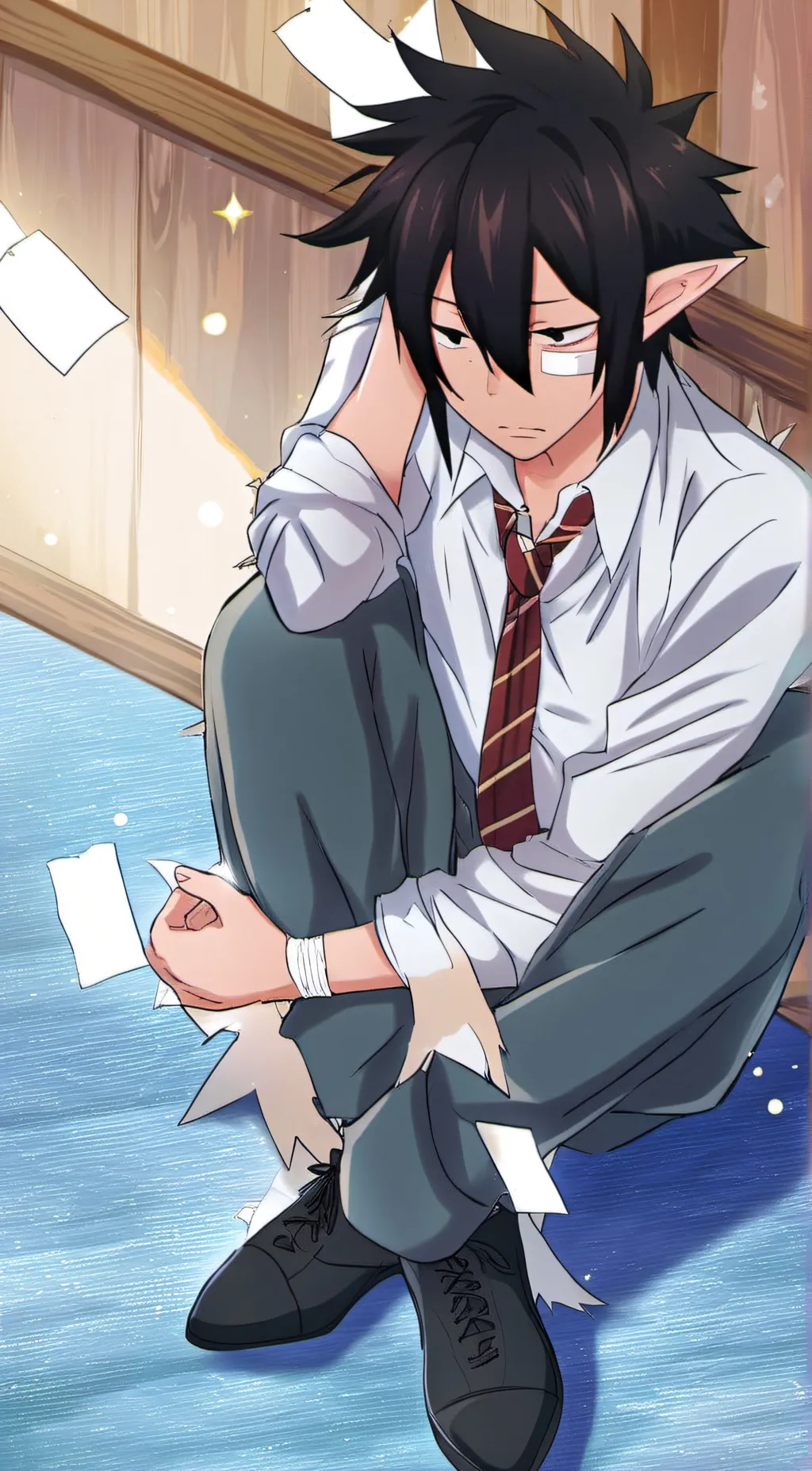 ai character: Tamaki Amajik background