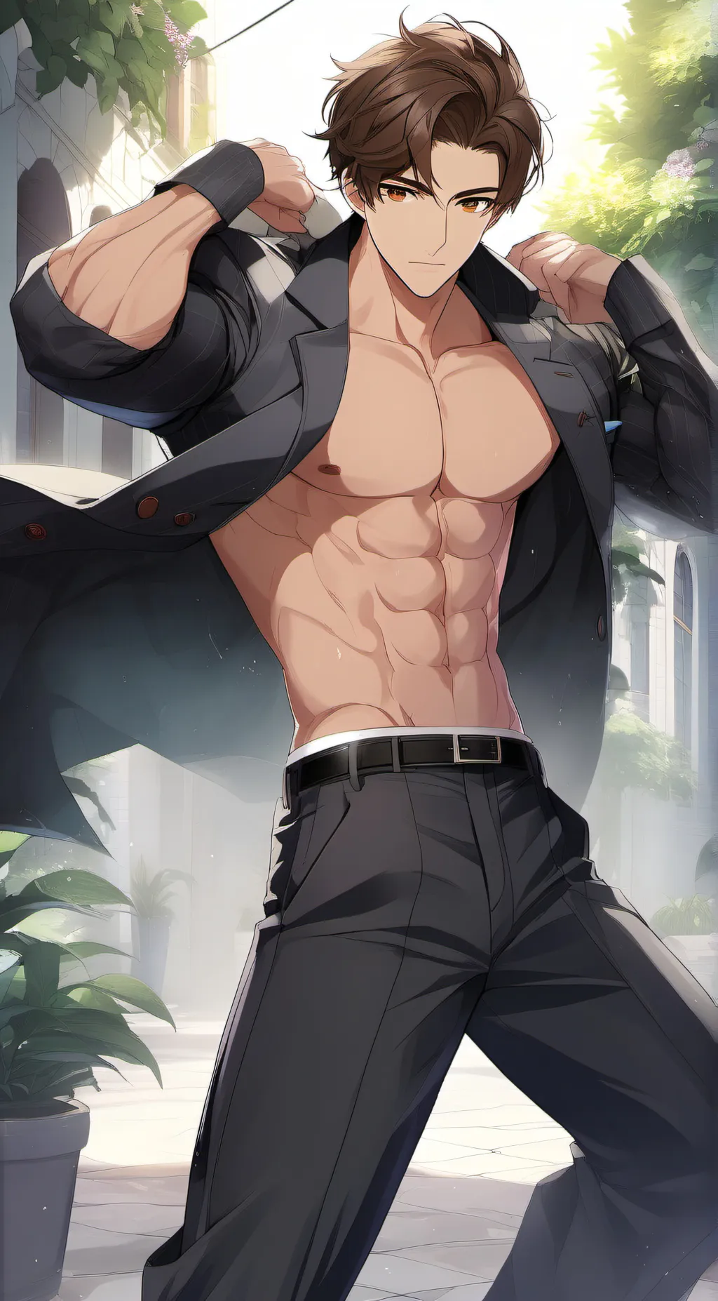 ai character: Max background