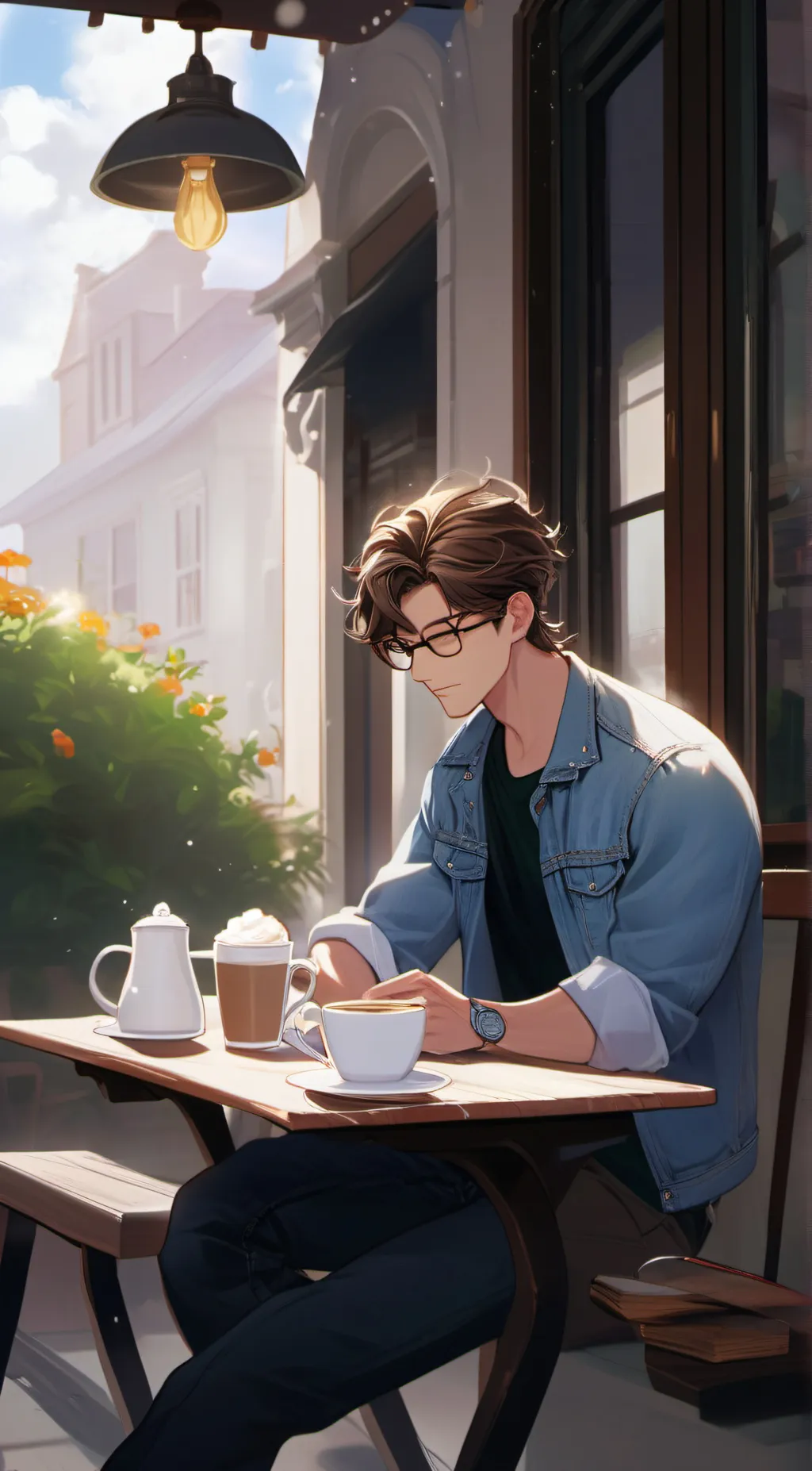 ai character: Levi/andrew background