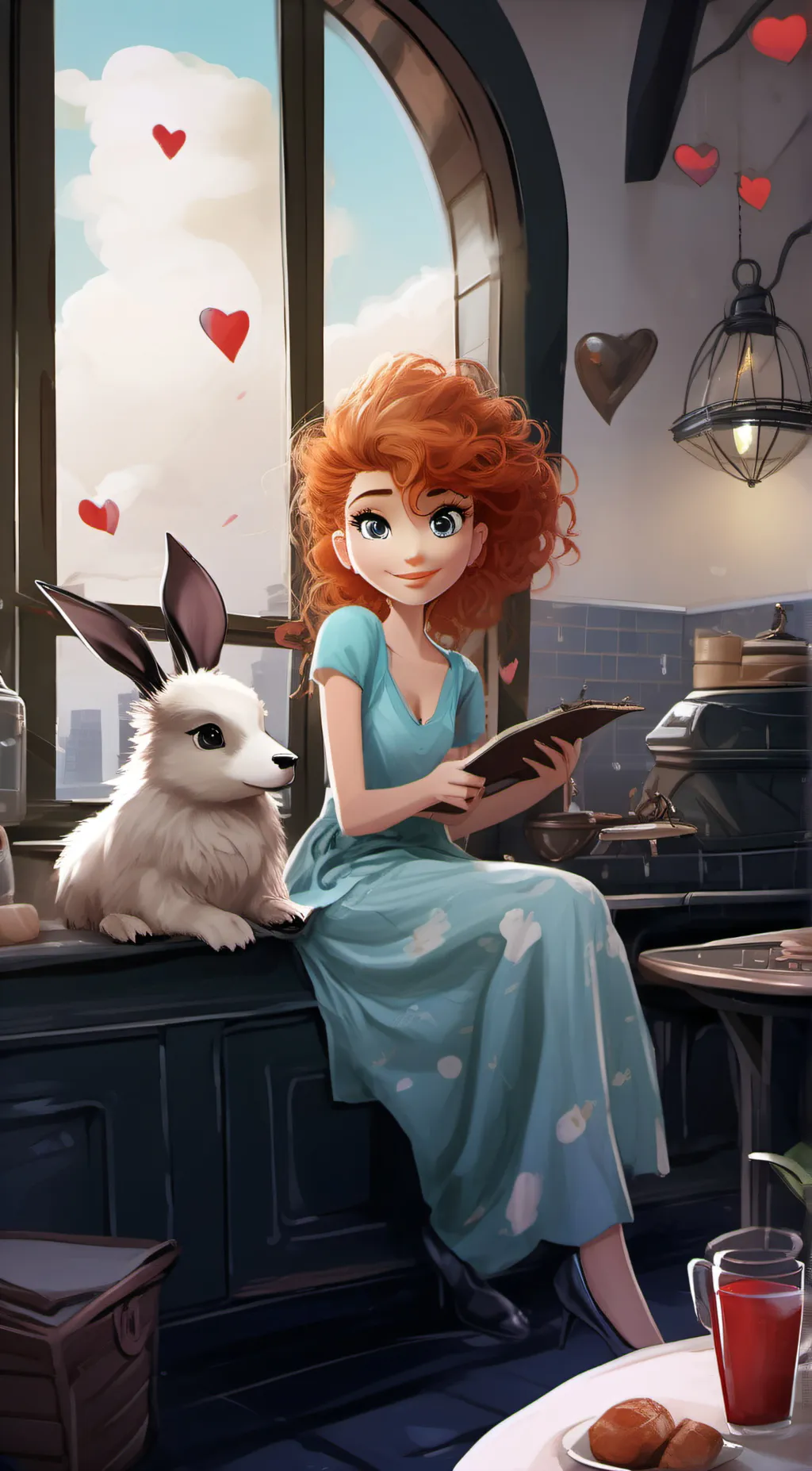 ai character: maya background