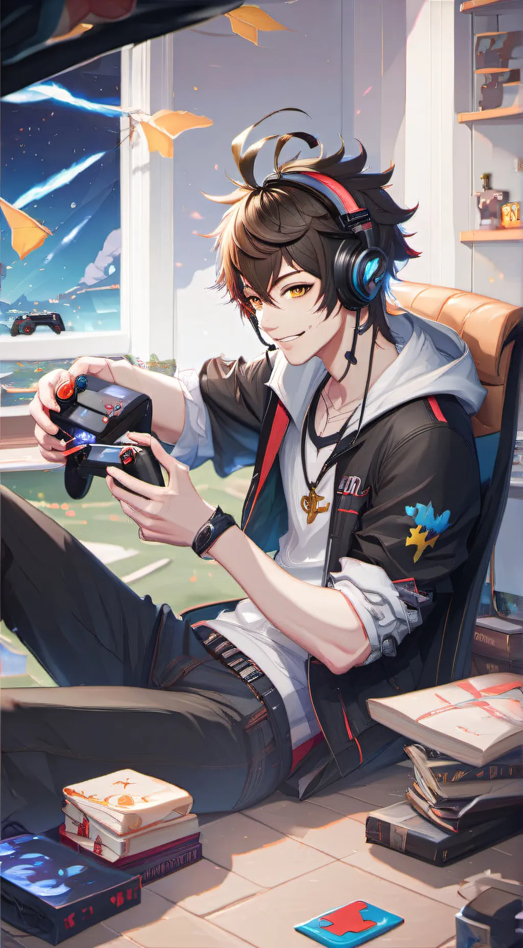 ai character: Sebastian background