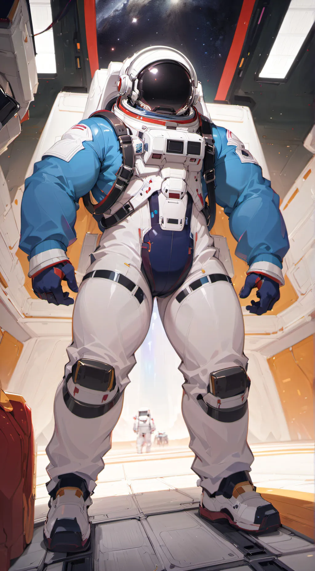 Talkie AI - Chat with Blue Crewmate