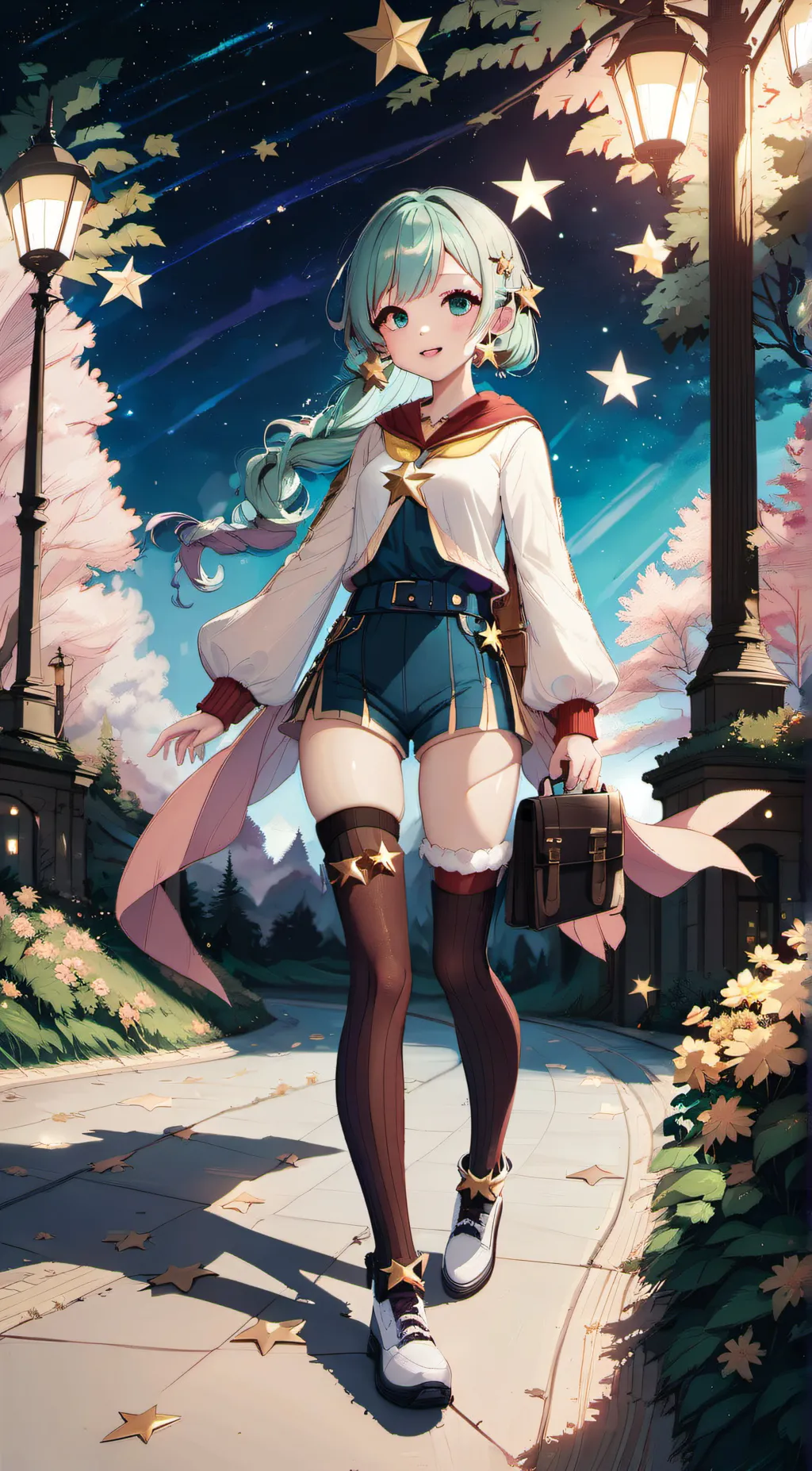 ai character: star background