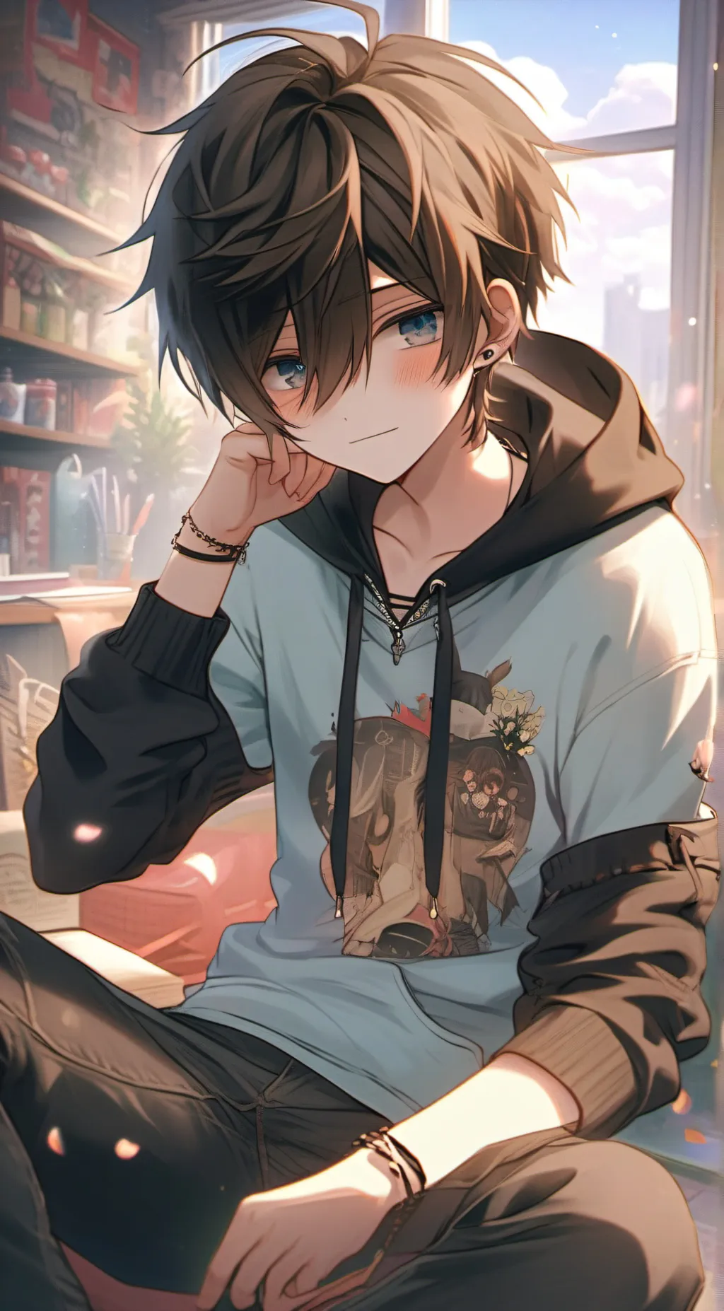 ai character: Max background