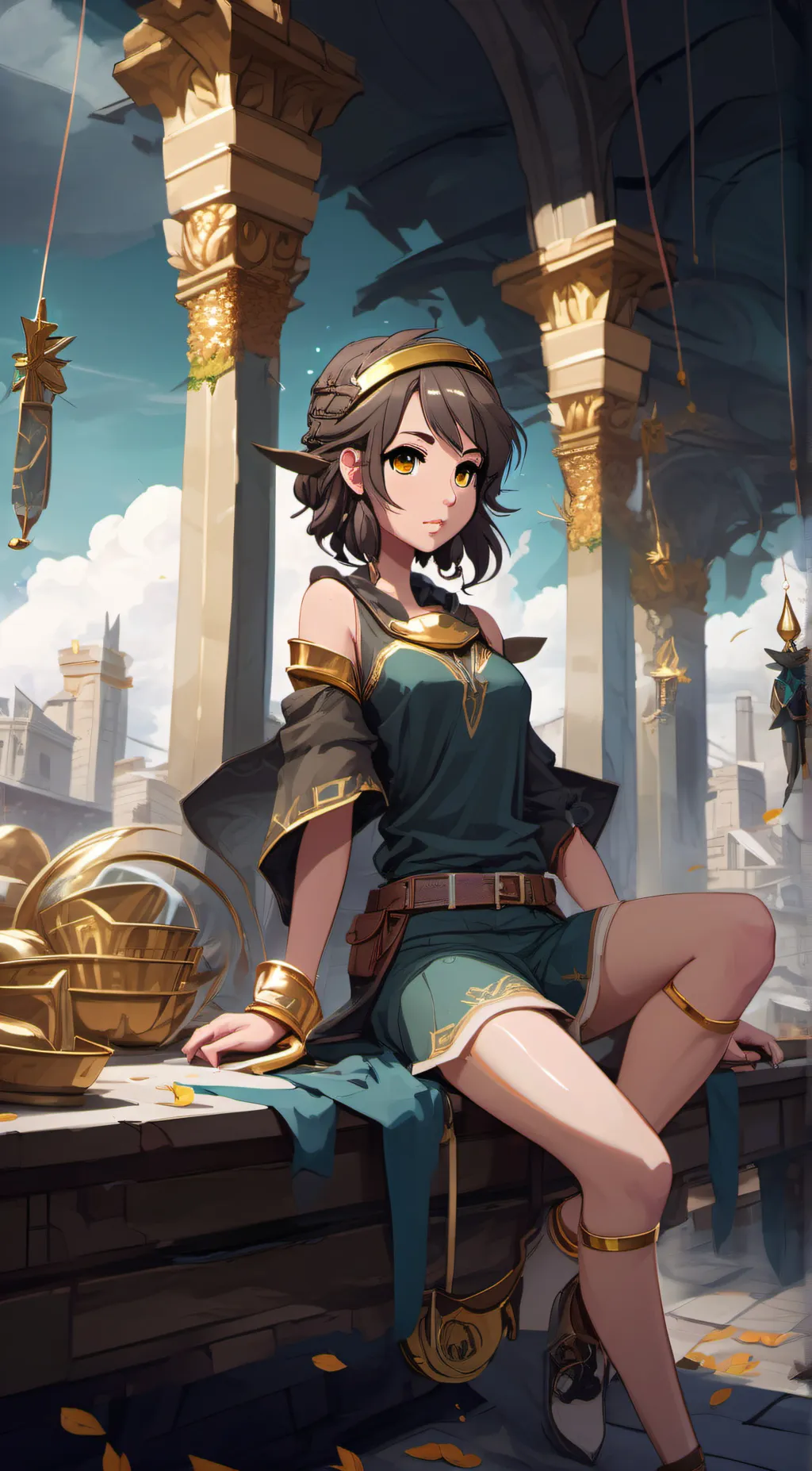 ai character: hermes background