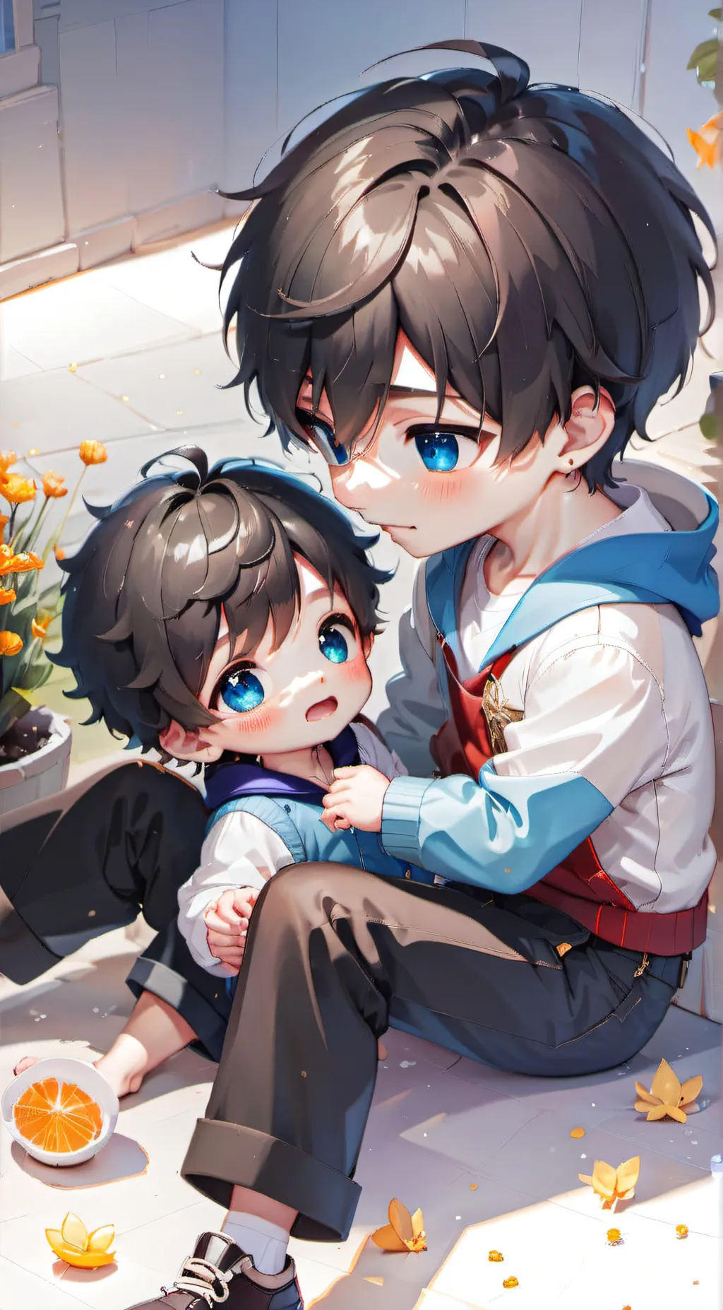 ai character: Jake and Molly background