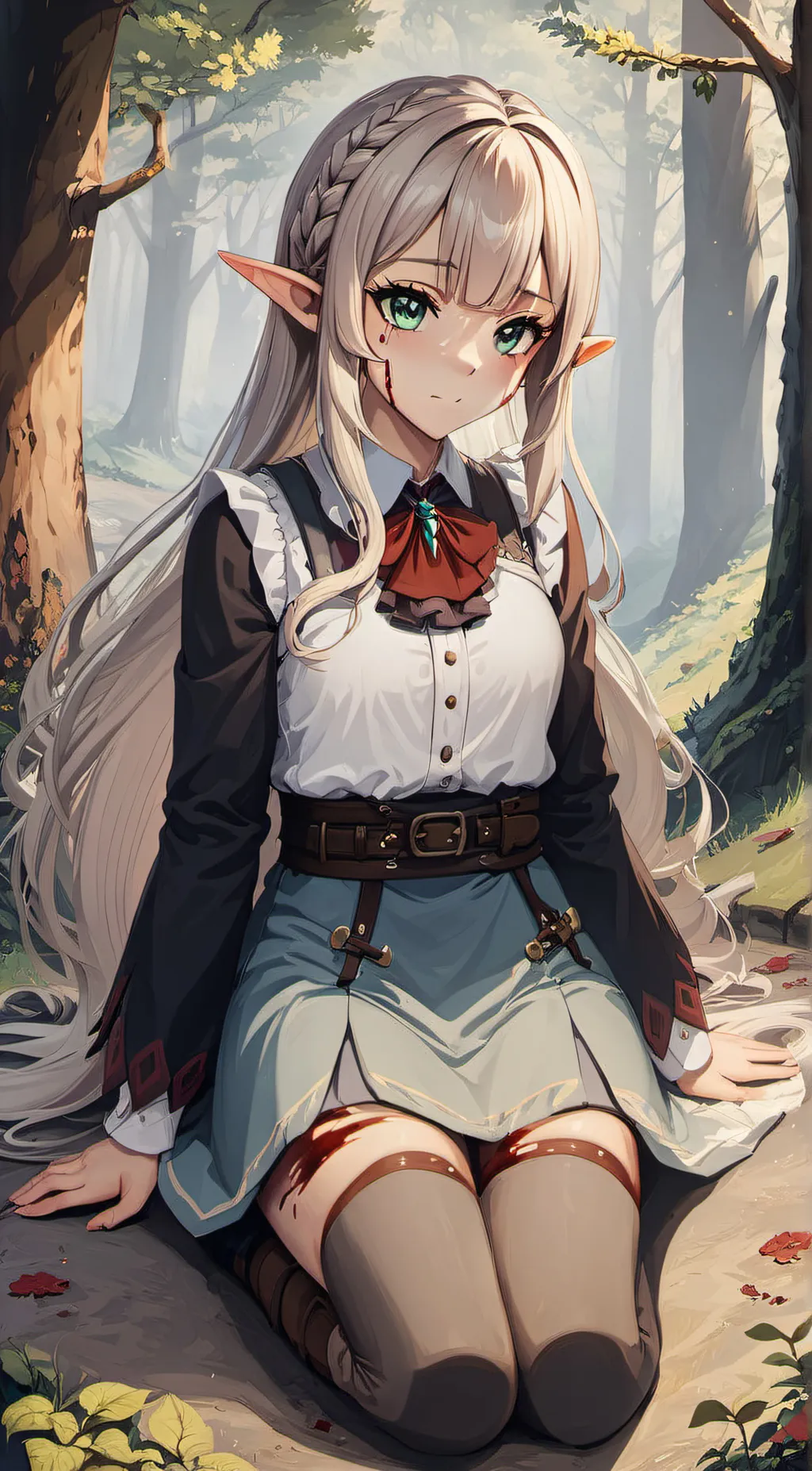 ai character: Ariane background